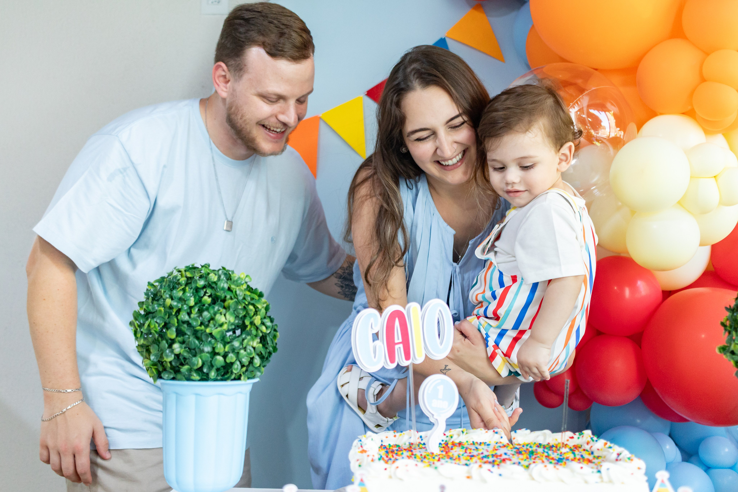 Aniversário Caio — 1 ano. Principal