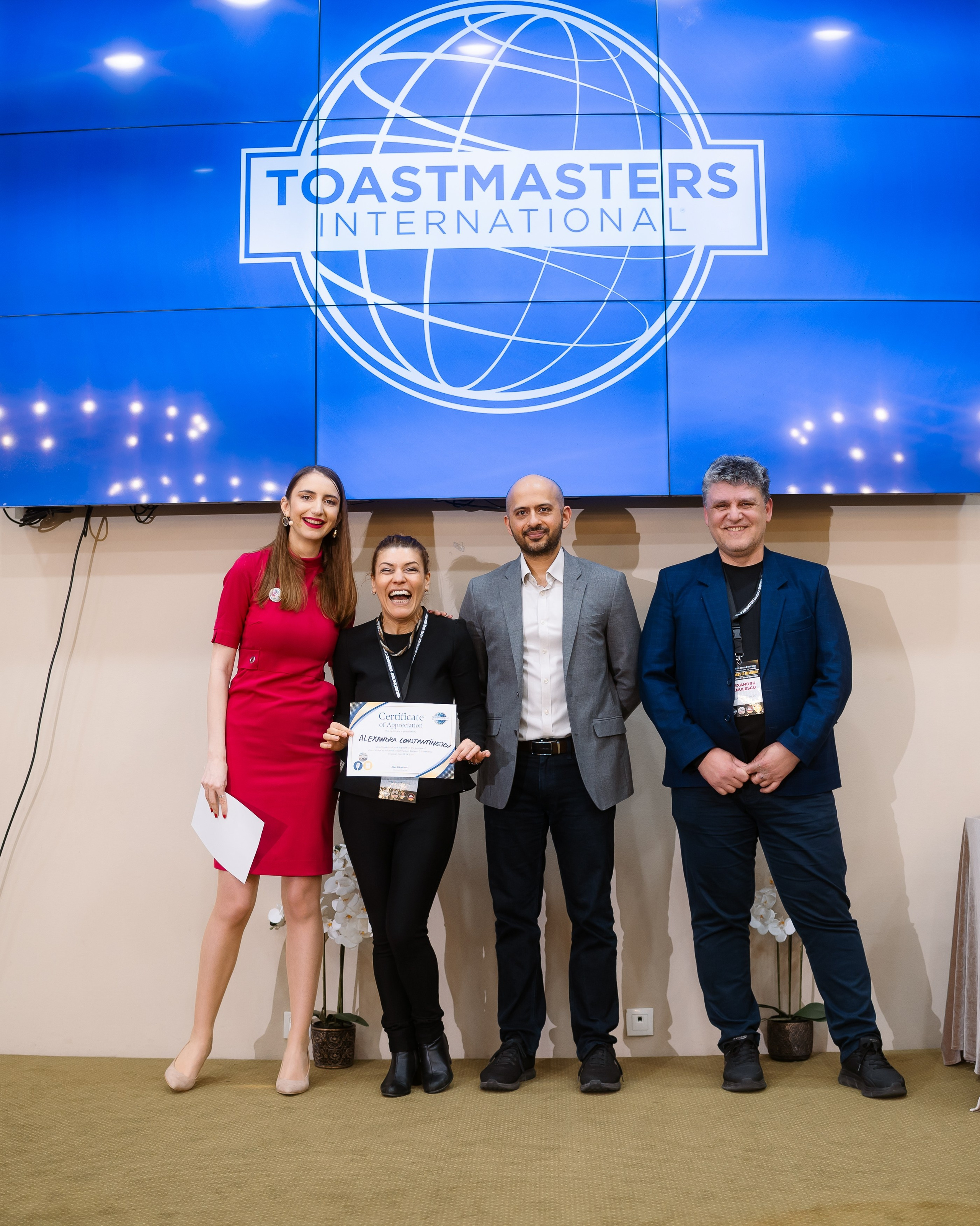 Toastmasters Conference. Marius Ciocan