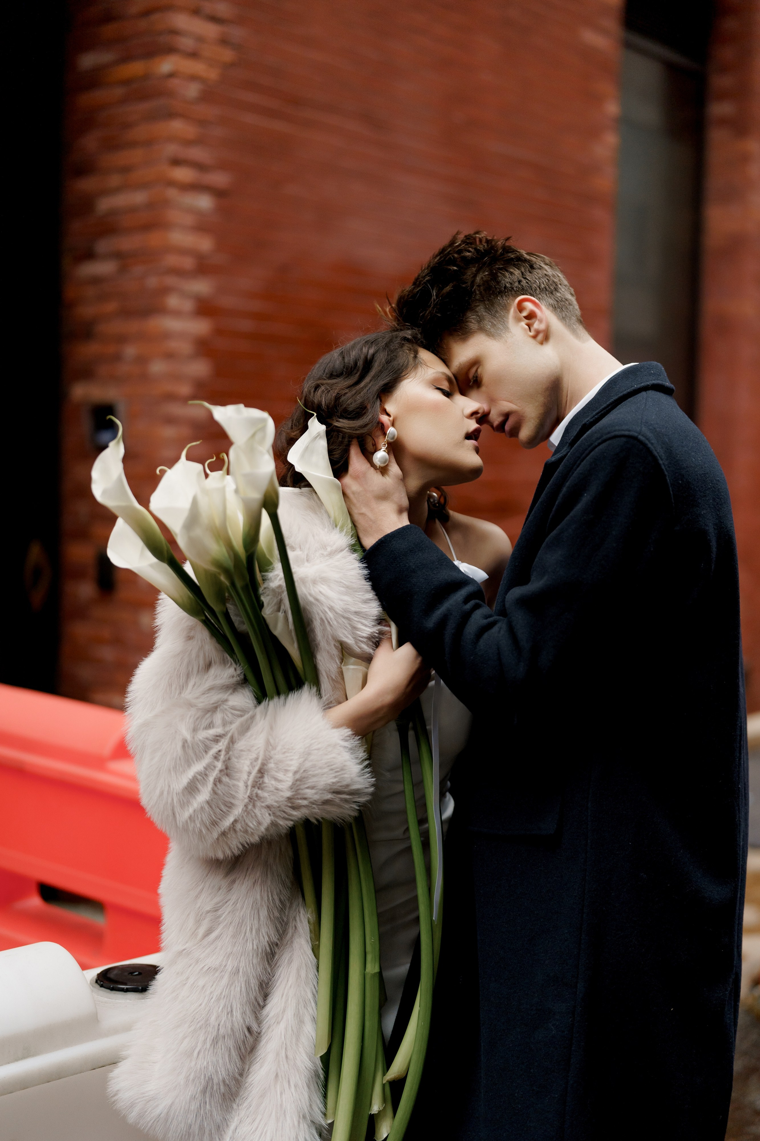 Alina and Dan’s Bold and Stylish Engagement Shoot. Wedding photographer and videographer New York | New Jersey