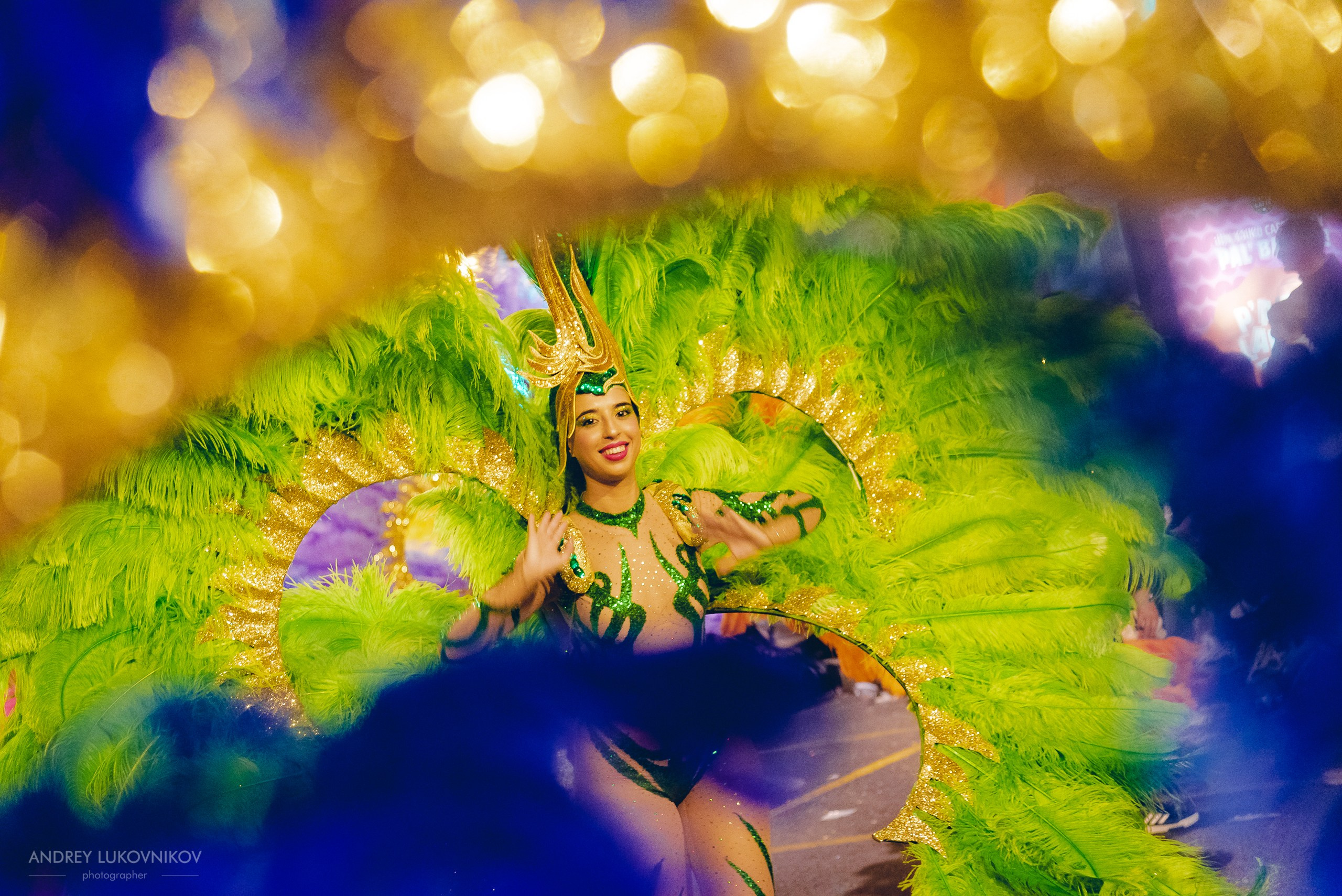 Photo report from the night carnival in Murcia | Reportage photographer Andrey Lukovnikov