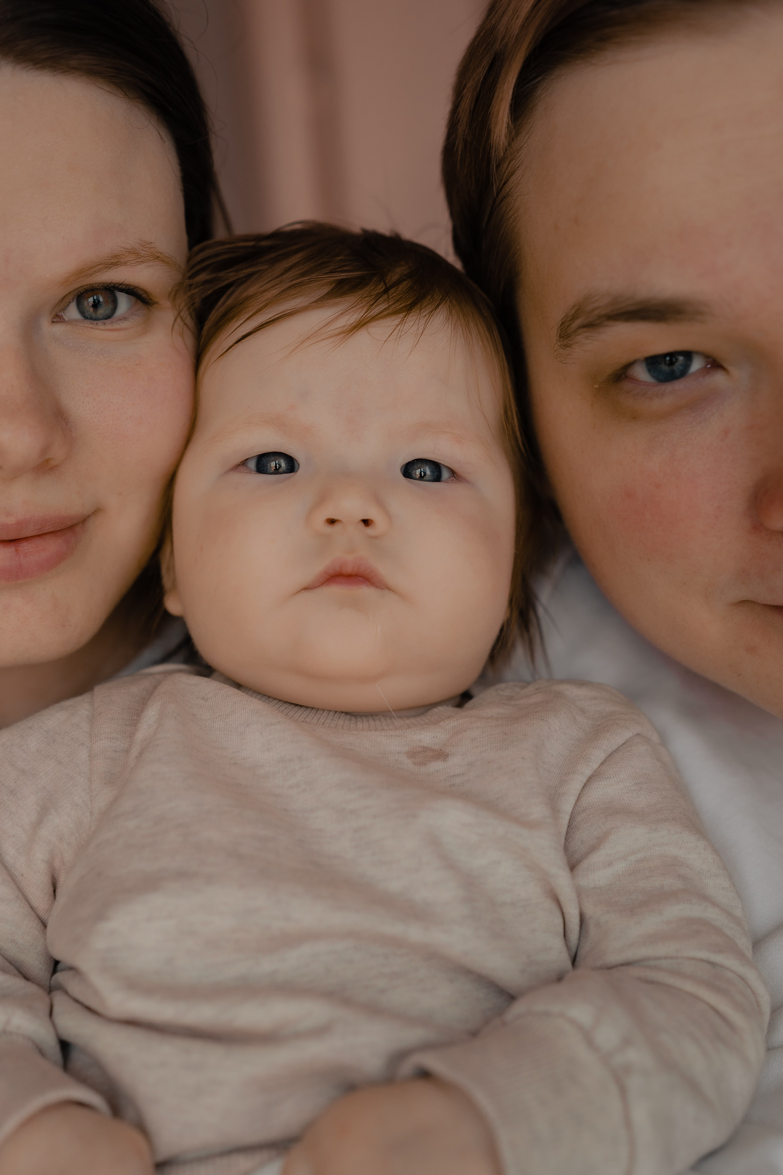 Семейная с младенцем. Фотограф Москва Ларина Юлия