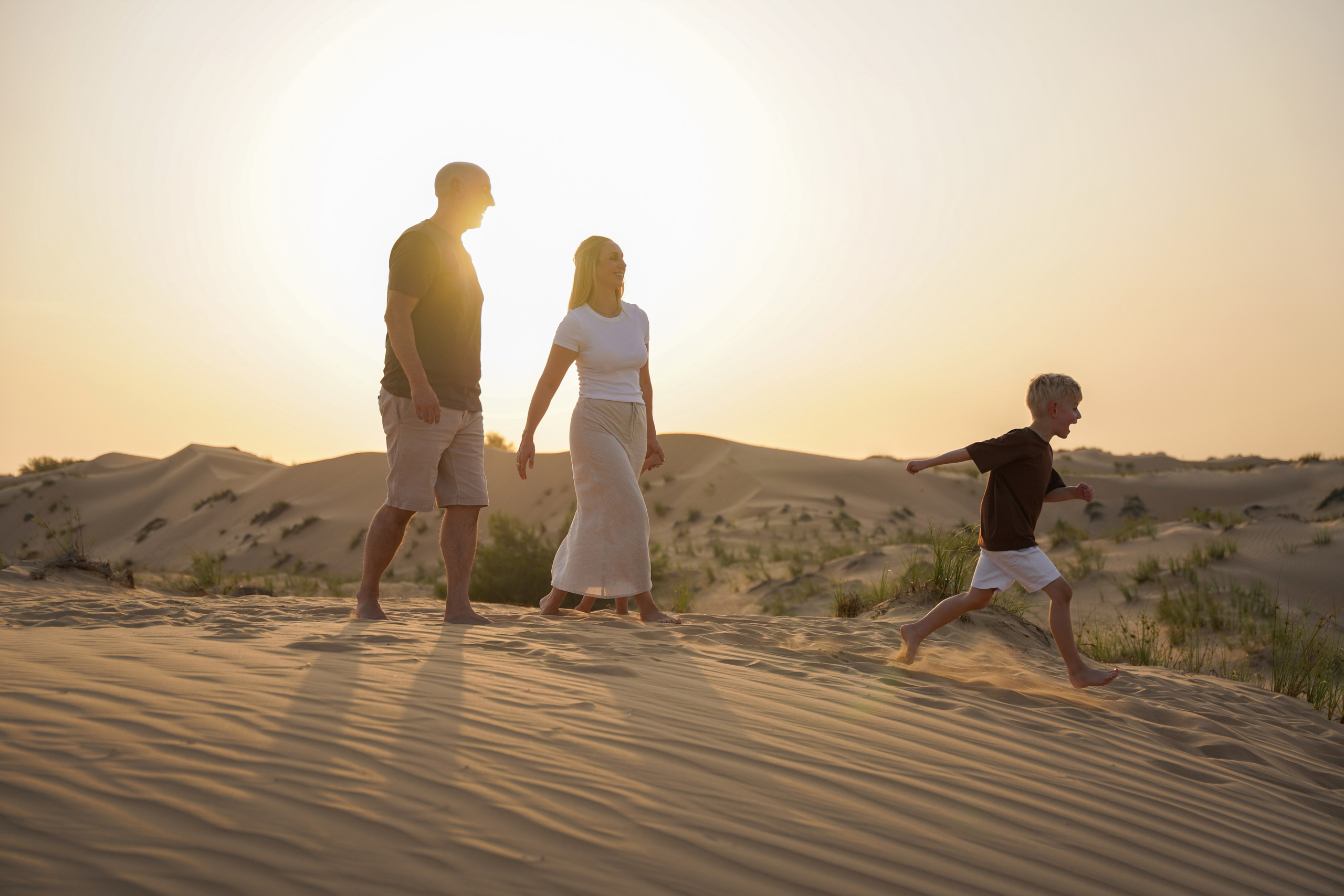Happy sunset. Angela Iakovleva — Family Photographer in Dubai