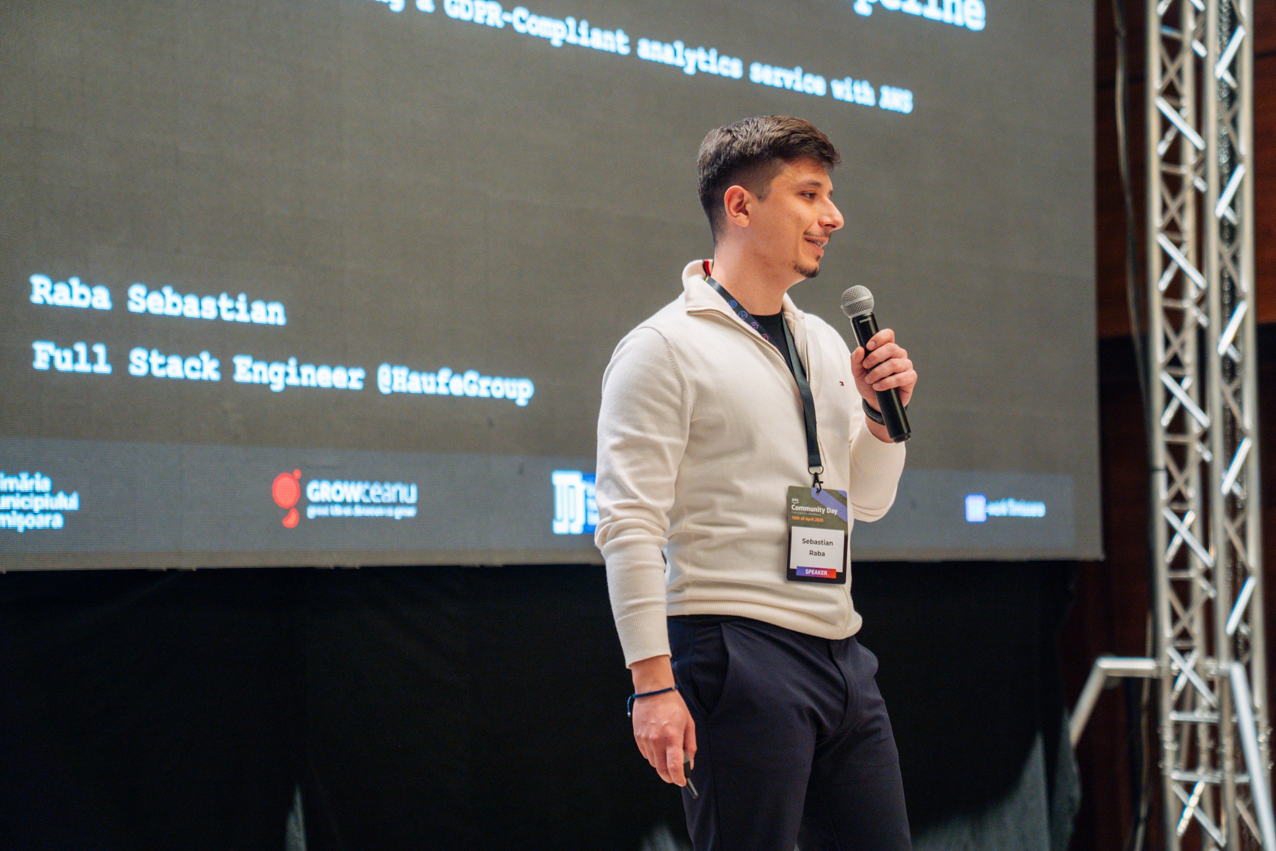 AWS Community Day 2025. Cozac Cristian Photographer