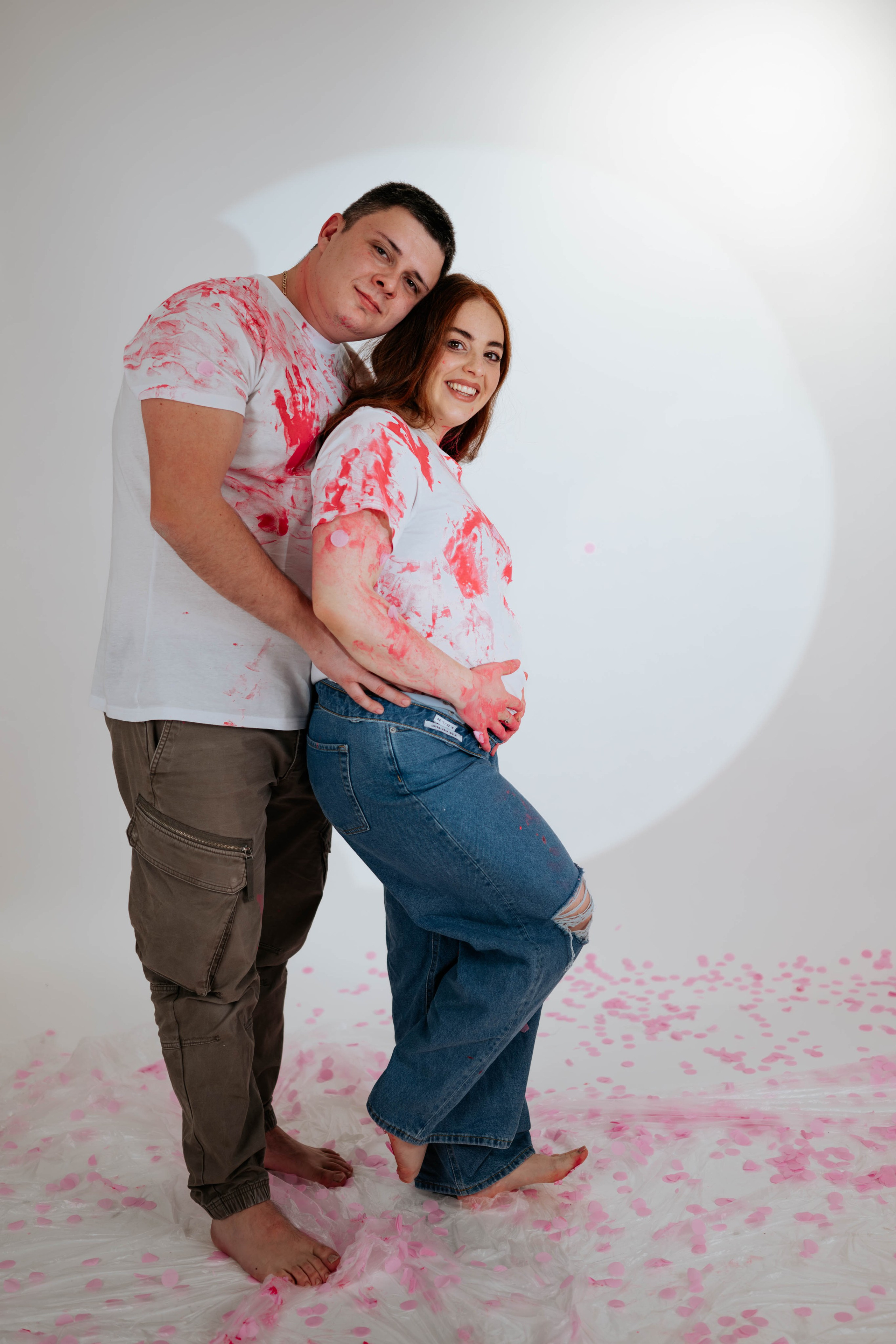 Lara - otkrivanje pola. Dečiji i porodični fotograf