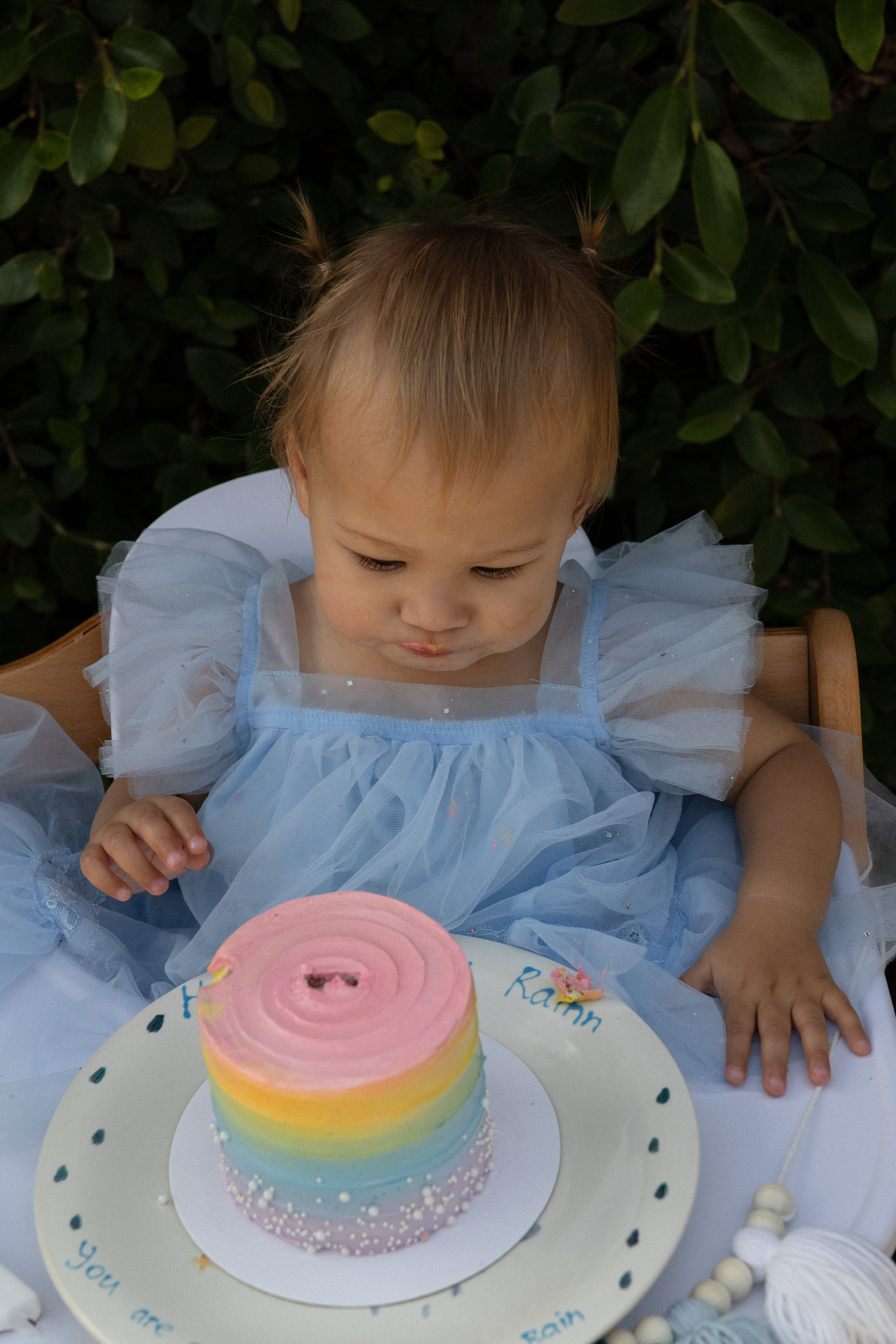 Baby Girl Rainn Turns One. Portrait, family, maternity & wedding photography & videography in SoCal Kseni Vibe