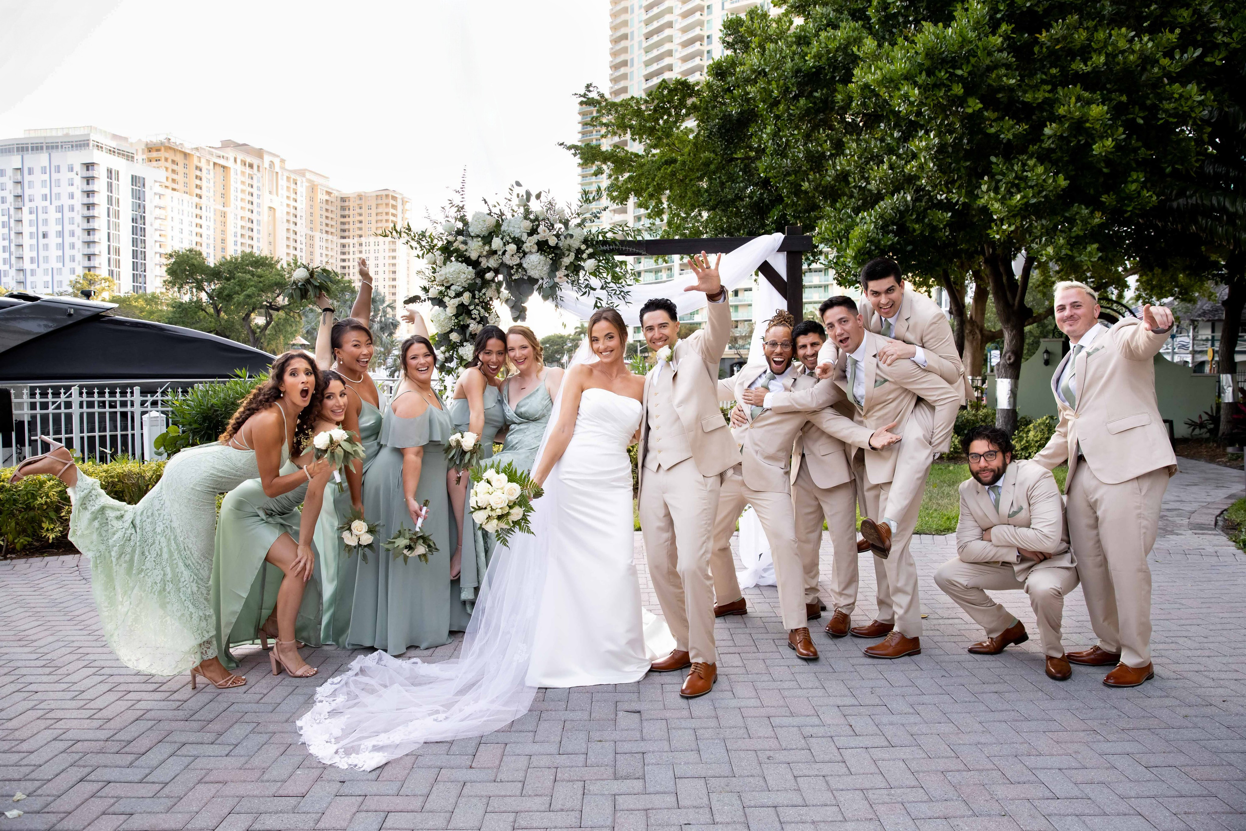 Samantha’s & Giancarlo Wedding. Miami Family and Event Photographer