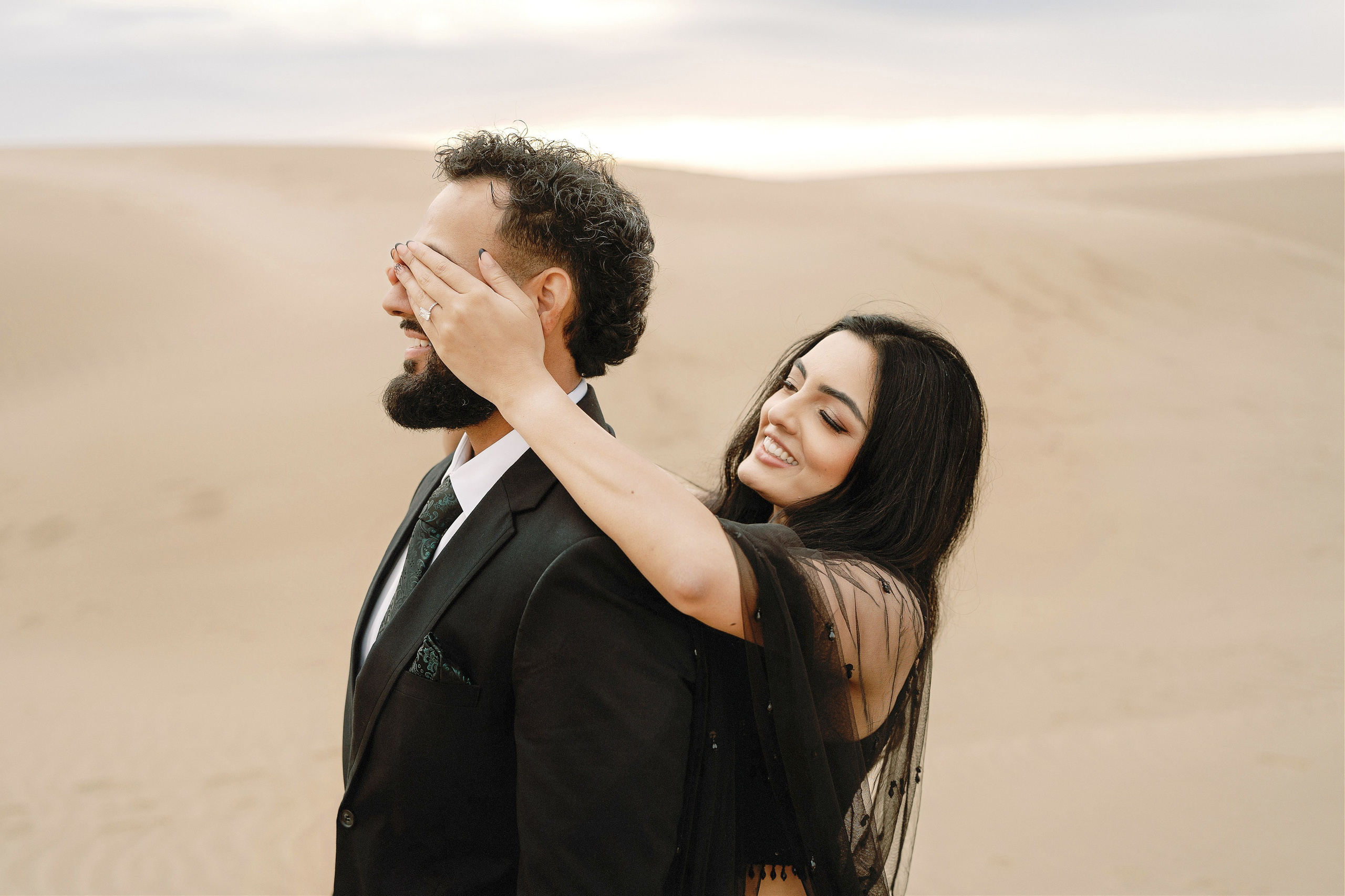 Elopement at Pismo Beach Sand Dunes, California. Wedding Photography & Videography Team in California, Los Angeles, San Francisco, San Diego and Travel