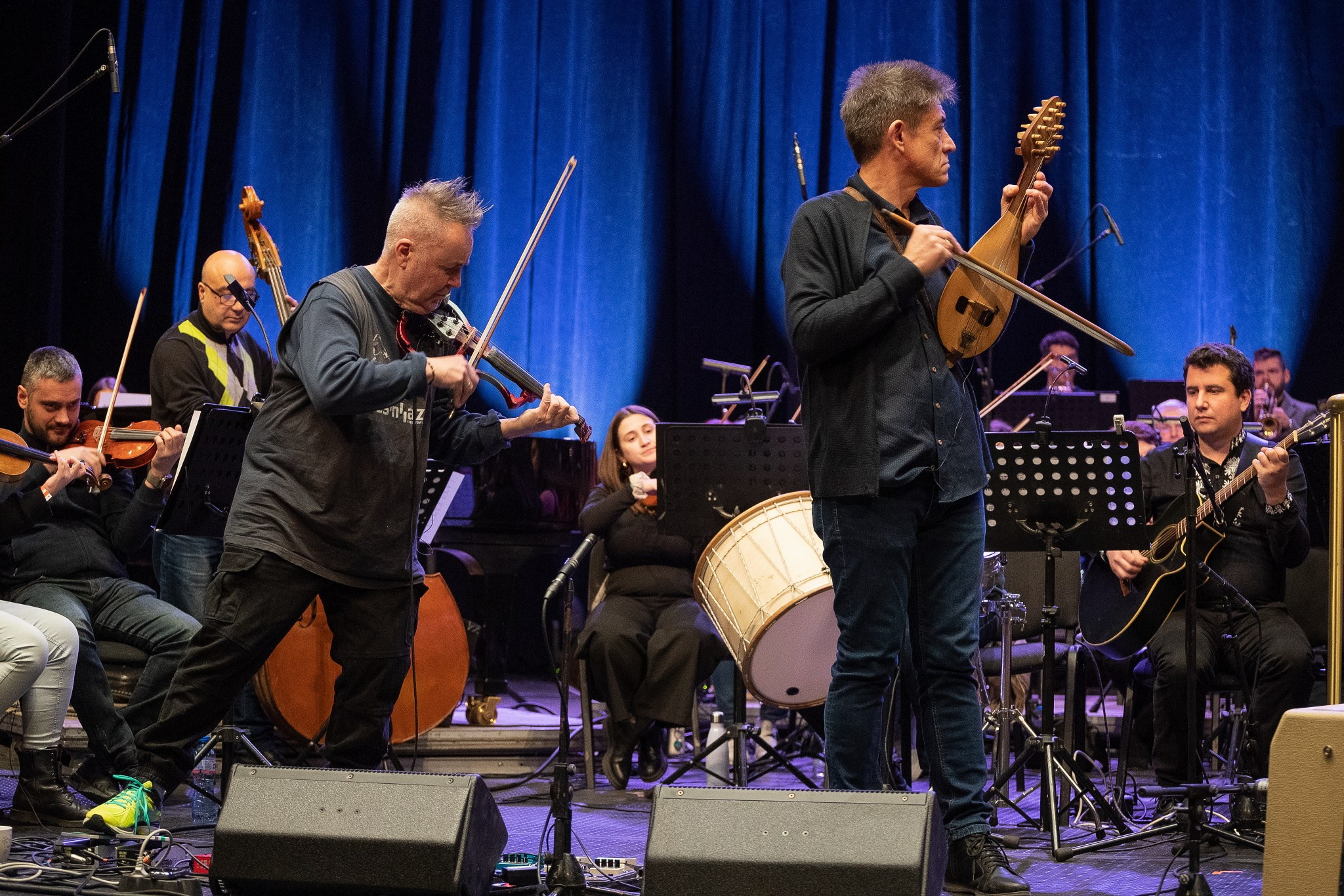 Найджъл Кенеди и Георги Андреев — репетиция и концерт в София, 13.02.2025. Александър Сандев - website