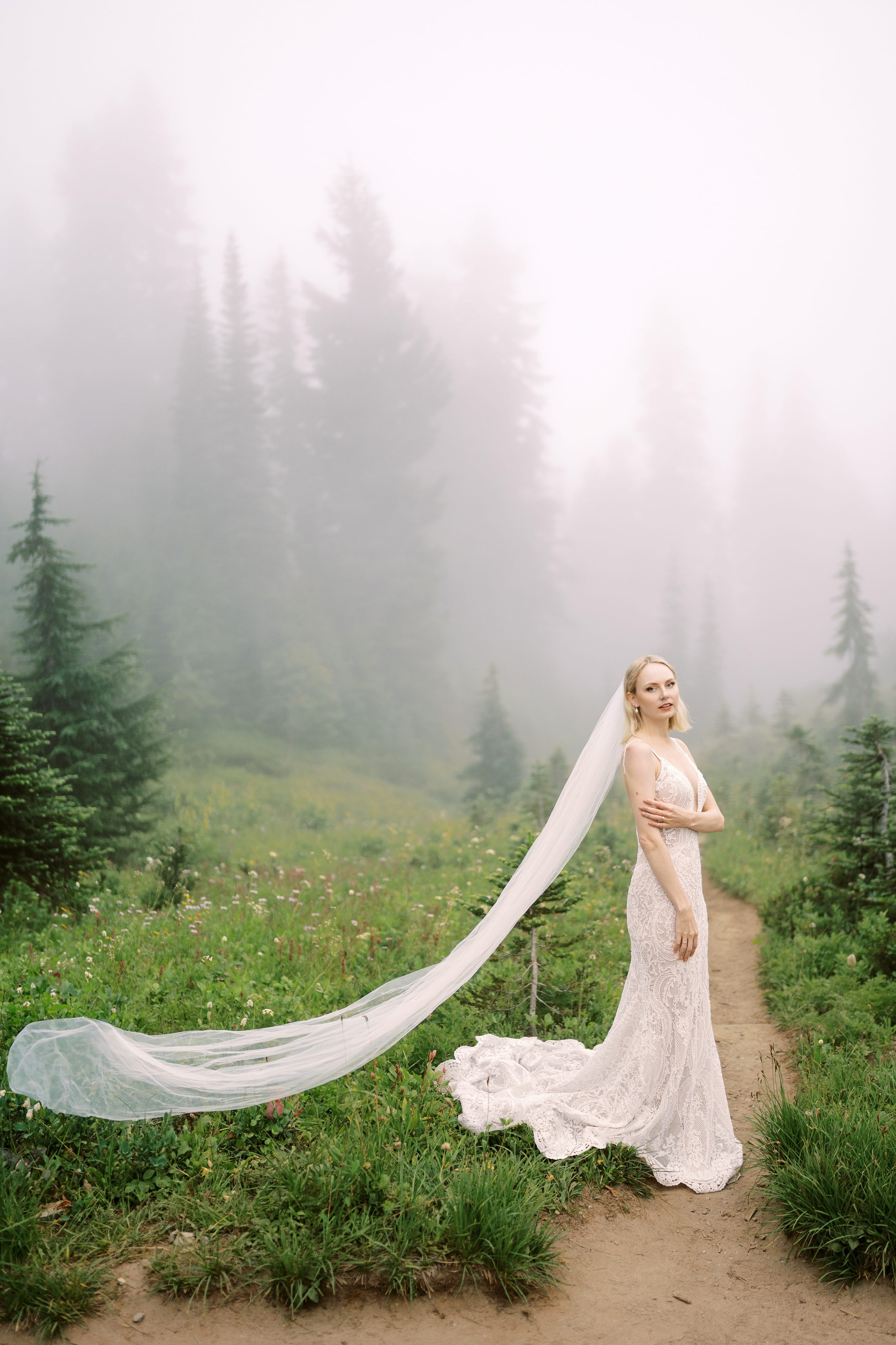 Rachel & Ryan Wedding photoshoot. August 2024. Little Tipsoo Lake, WA Day 2. EVAN ARISTOV WEDDING PHOTOGRAPHY — Seattle Wedding Photographer