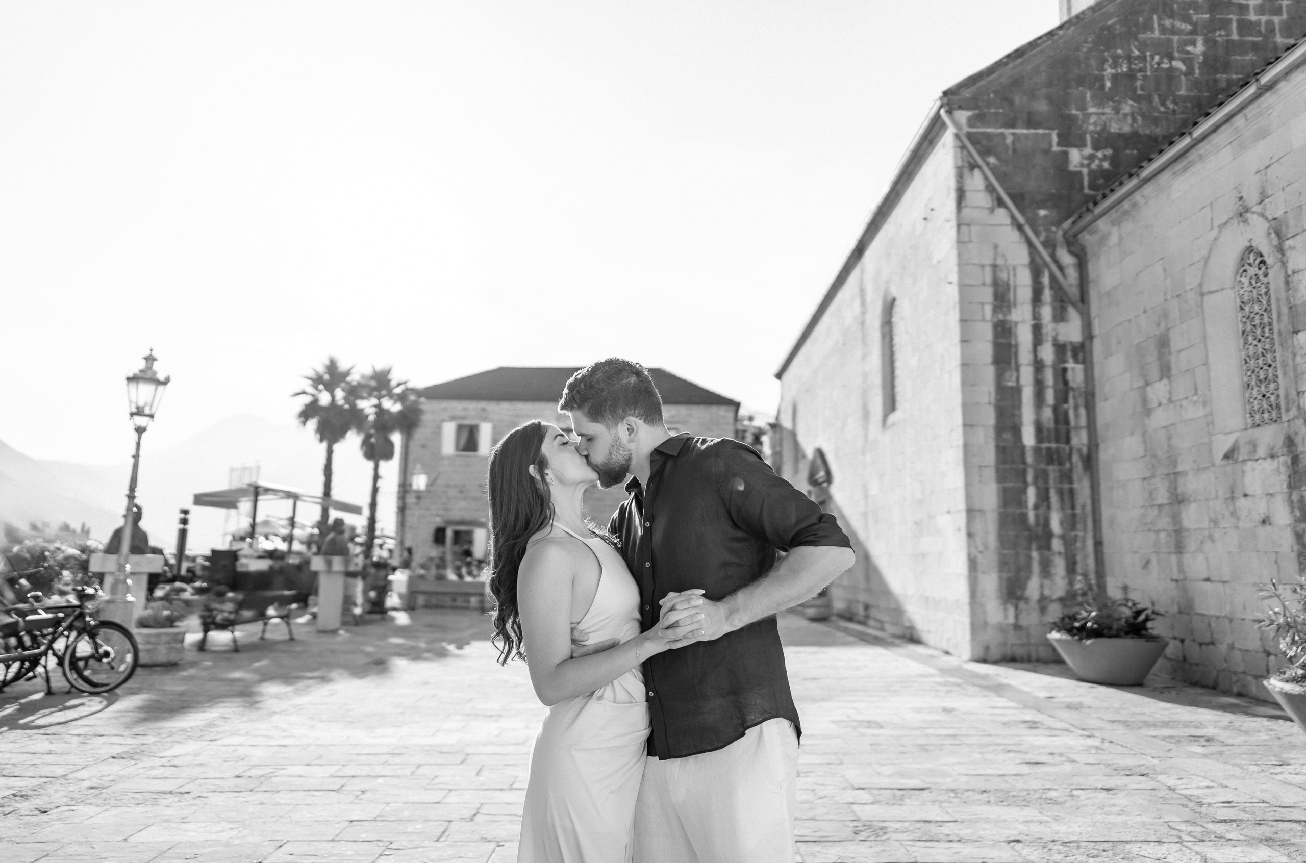 Perast Engagement Photoshoot. Bryllupsfotograf og videograf i Montenegro | Maria & Vasilii
