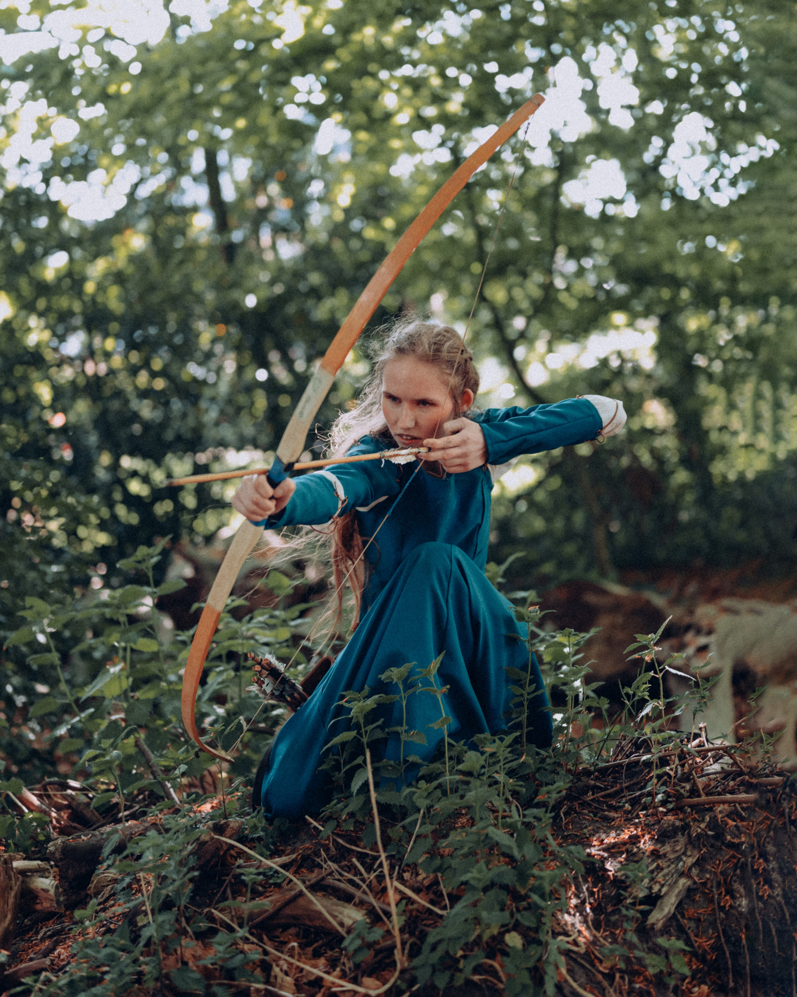 Cosplay Photoshoot of Merida from “Brave”. Moth & Moss Photography