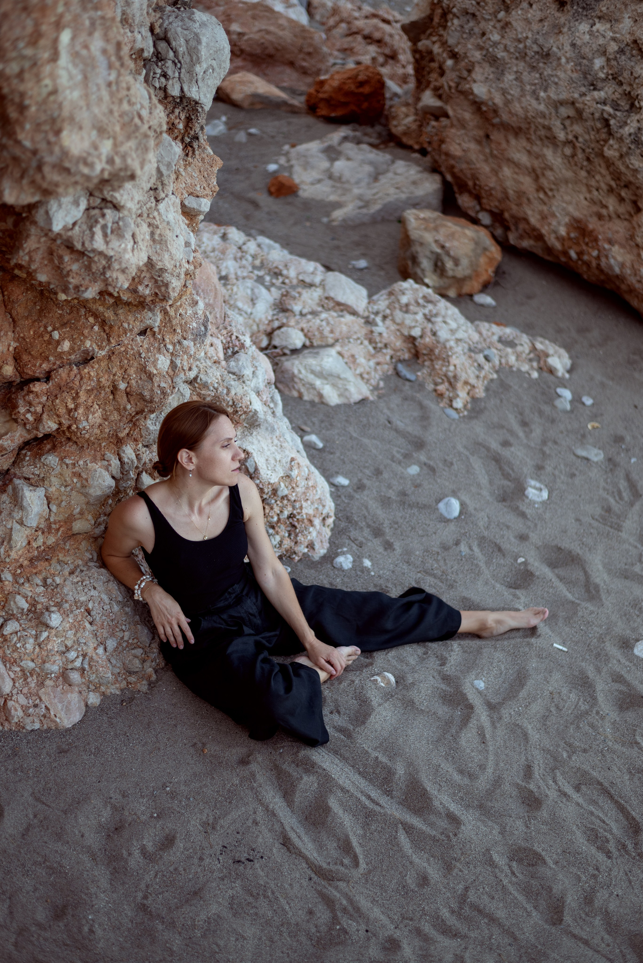 Фотосессия на диком пляже в Кемере. Фотограф Анталия, Кемер, Белек, Сиде Дарья Кая