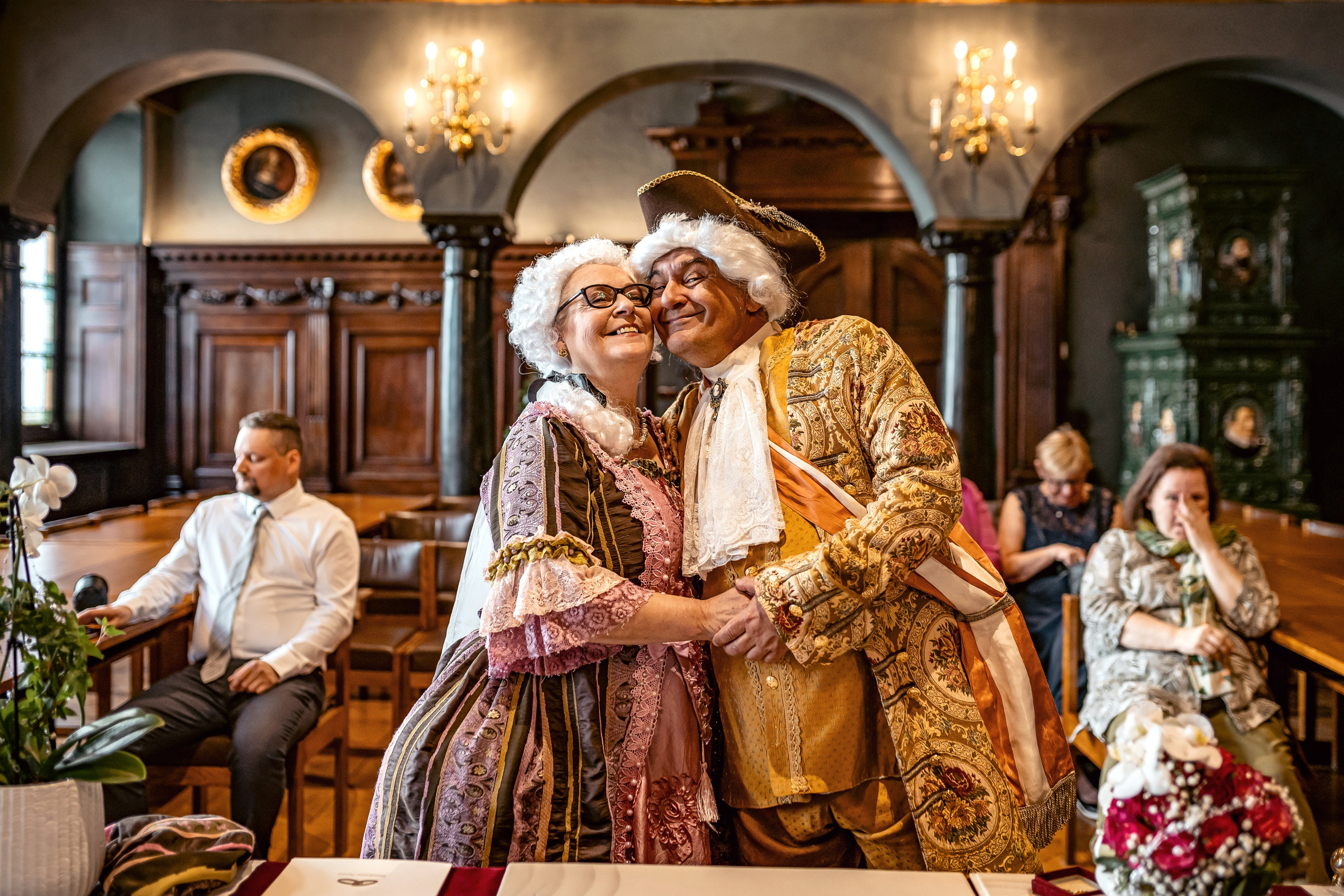 Hochzeit im Standesamt Passau, Freie Trauung in Passau, Hochzeit im kleinen Rathaussaal Passau