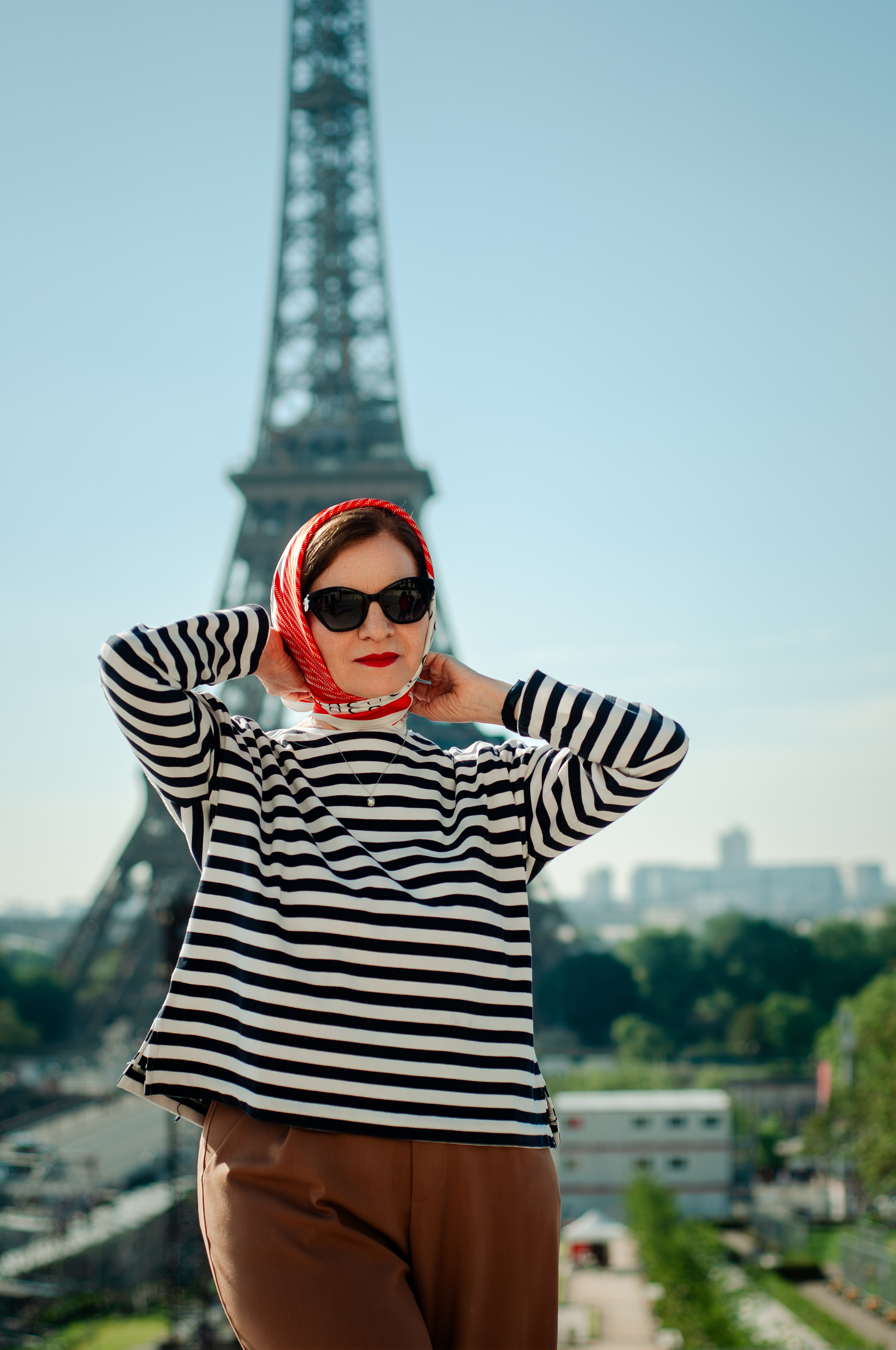 Фотосессия подруг на мосту Бир-Акейм. Фотограф в Париже Полина Осипова