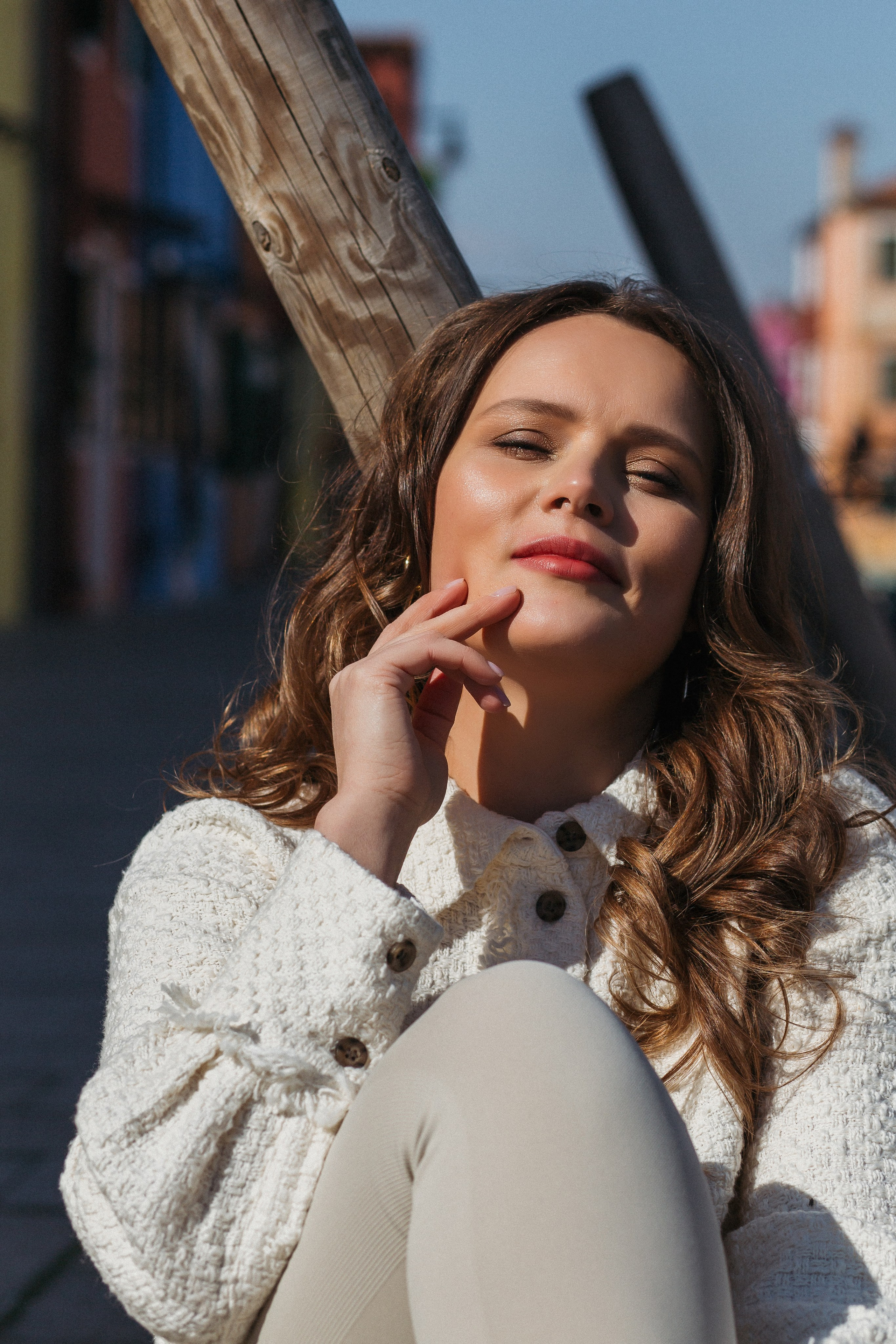 Olga in Burano island