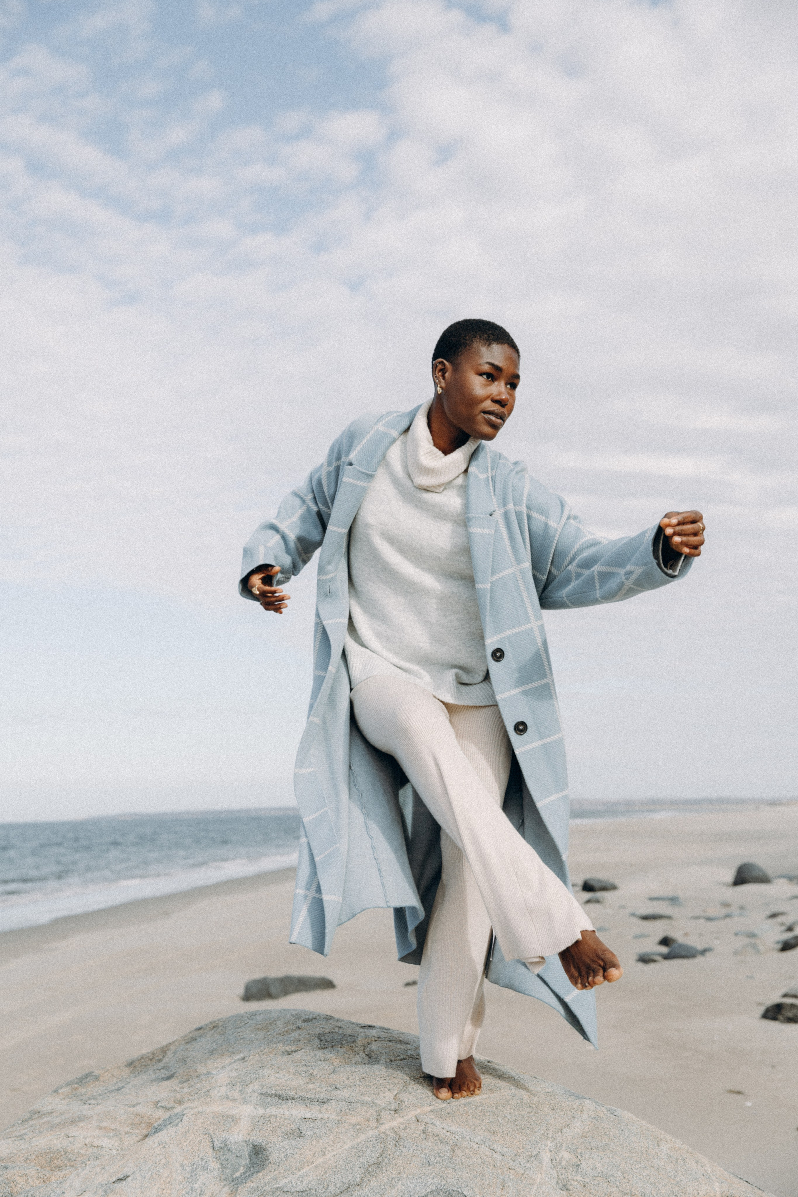 Editorial Portrait Session at Crane Beach, MA
