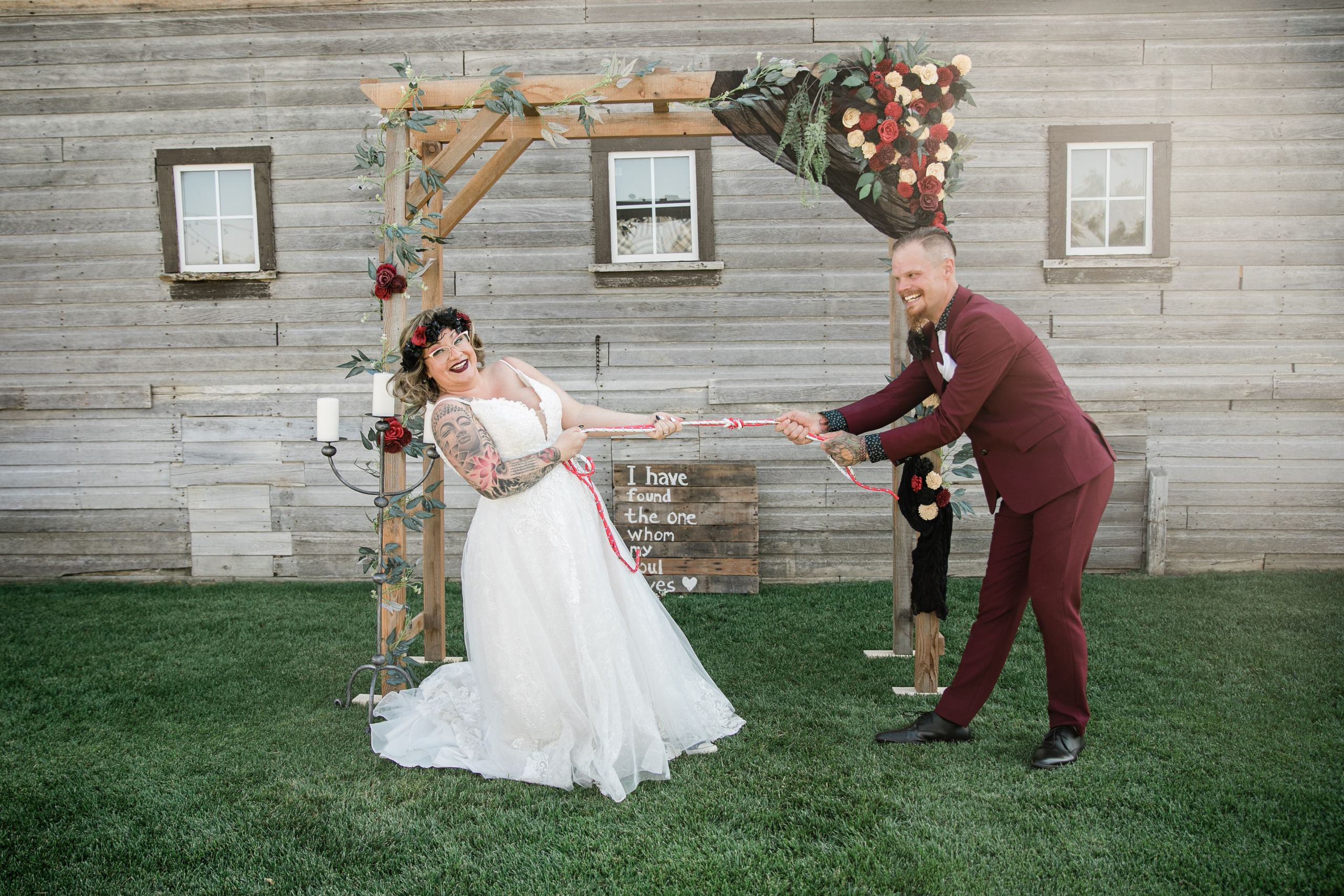 Haileigh W — Wedding. Fotografía accesible en Calgary