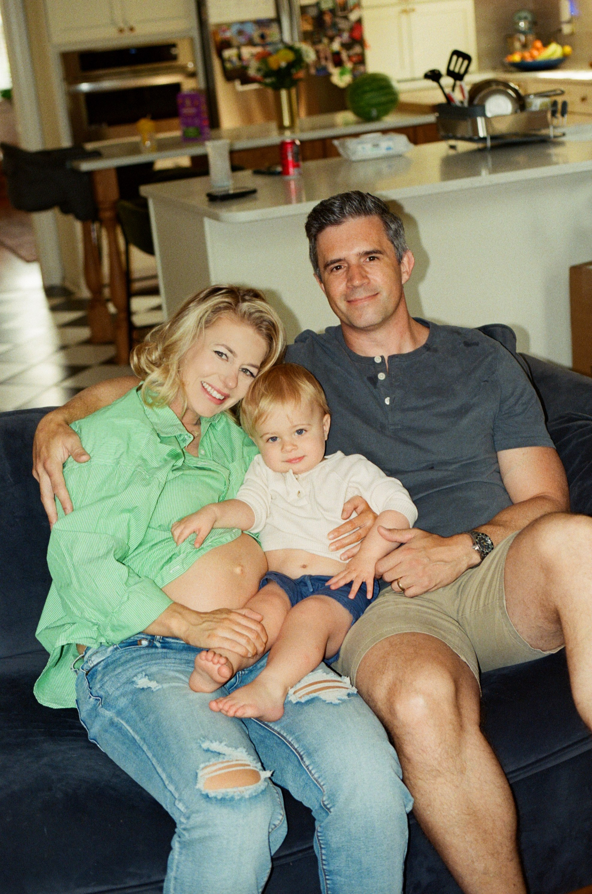 Candid film maternity photographer based in Richmond, VA