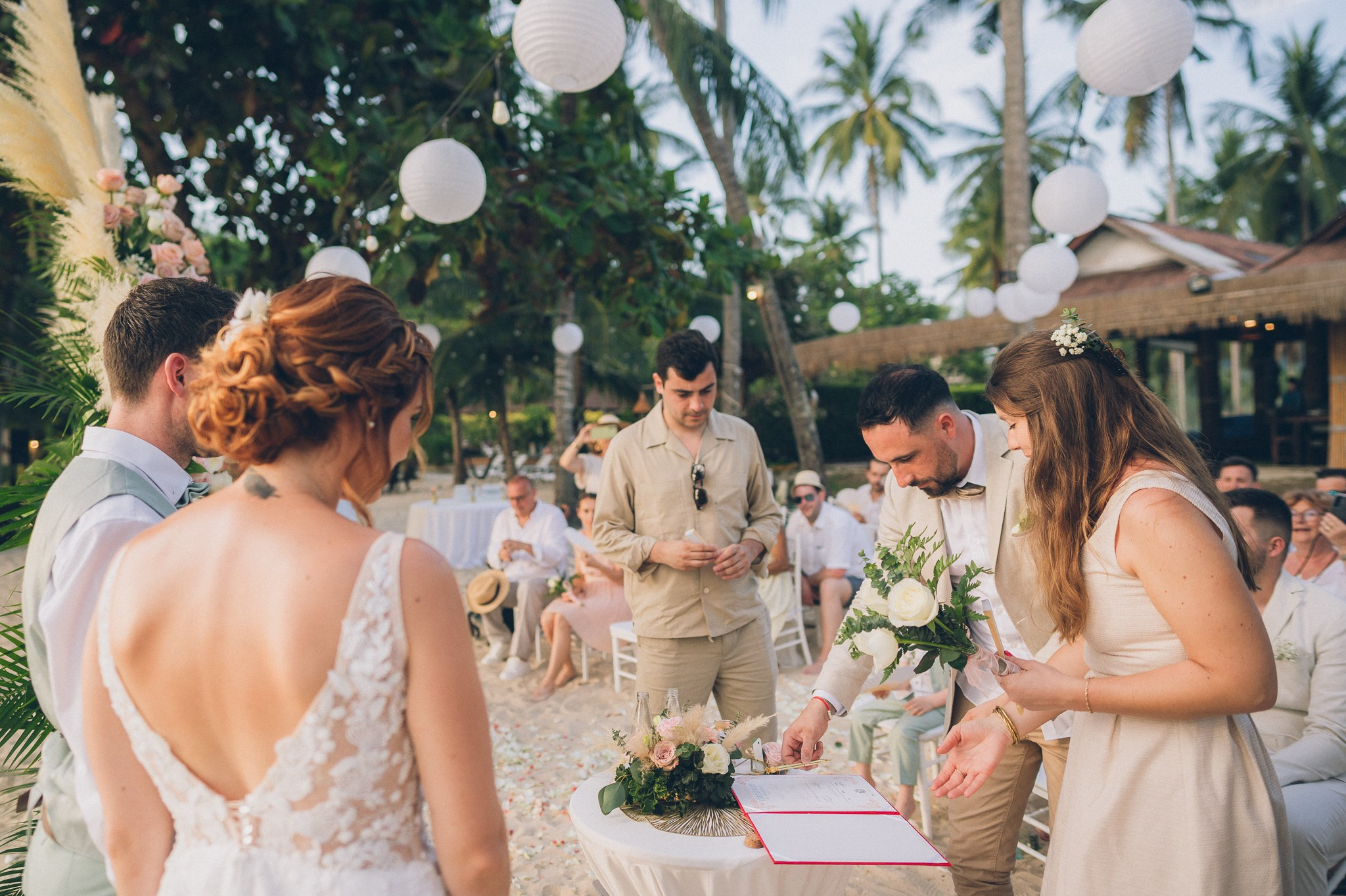 Chloe and Jimmy. Wedding on Koh Samui, Thailand