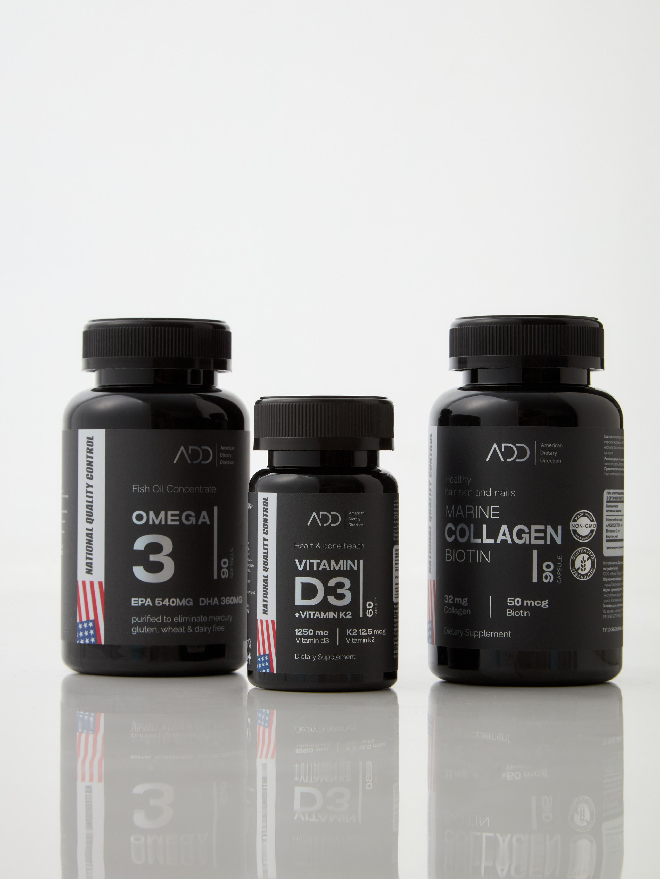 Бутылки. Предметная фотосъемка в Алматы. Студия фото и видео съемки товаров