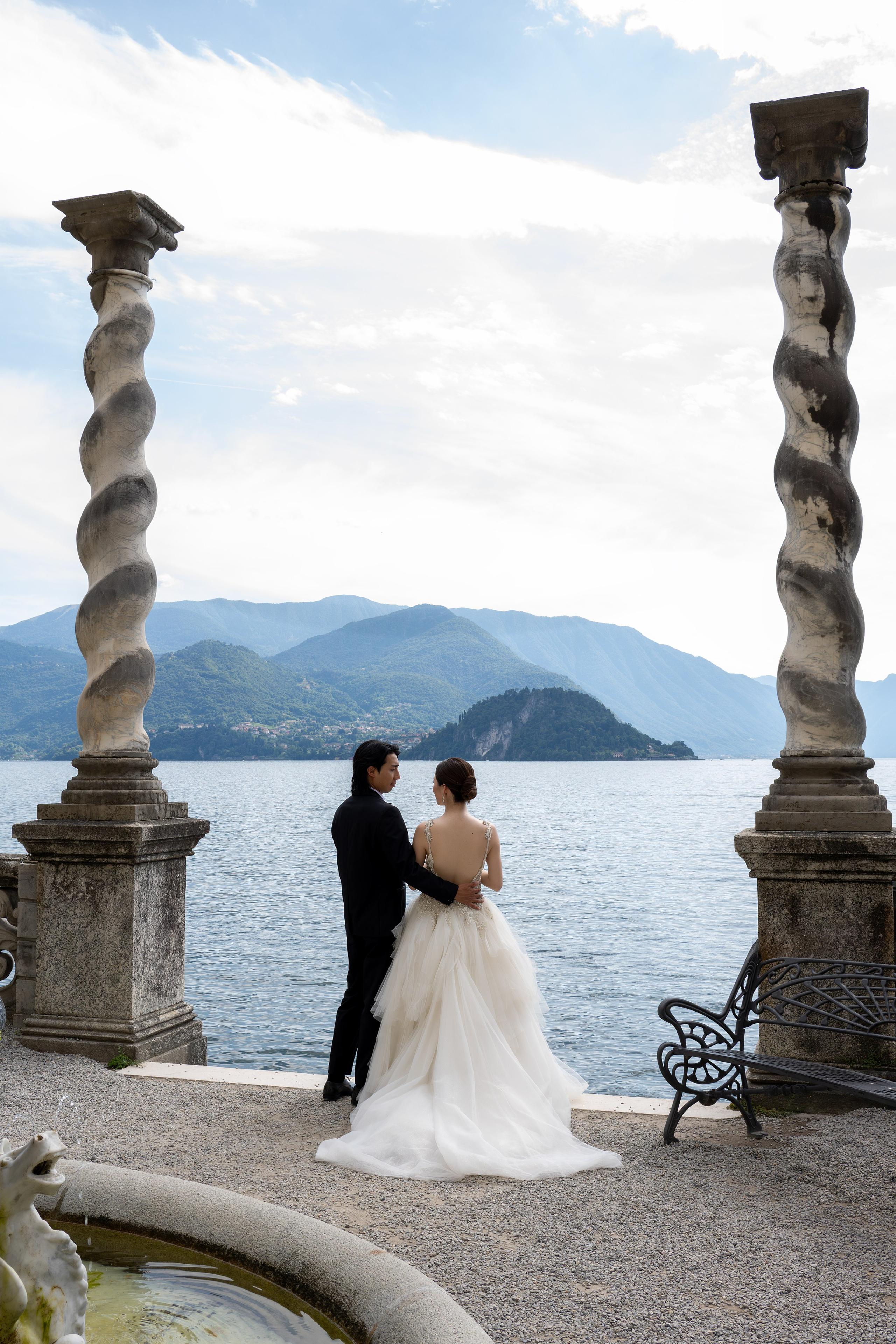 Wedding Villa Monastero. Fotografo matrimonio Lago di Como Ferrari Media Production