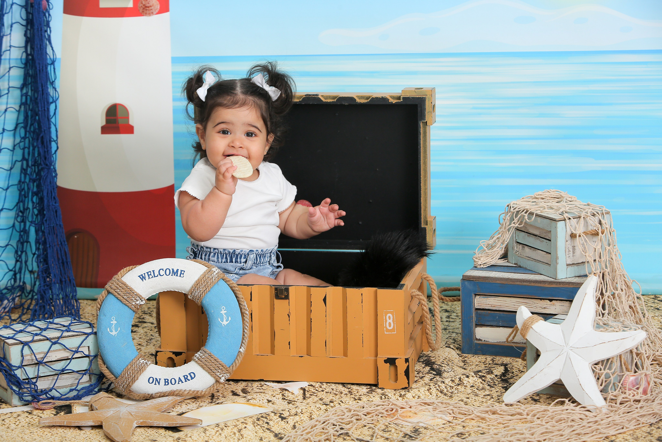 נועה בת שנה. Wedding and events photographers Studio Shalom