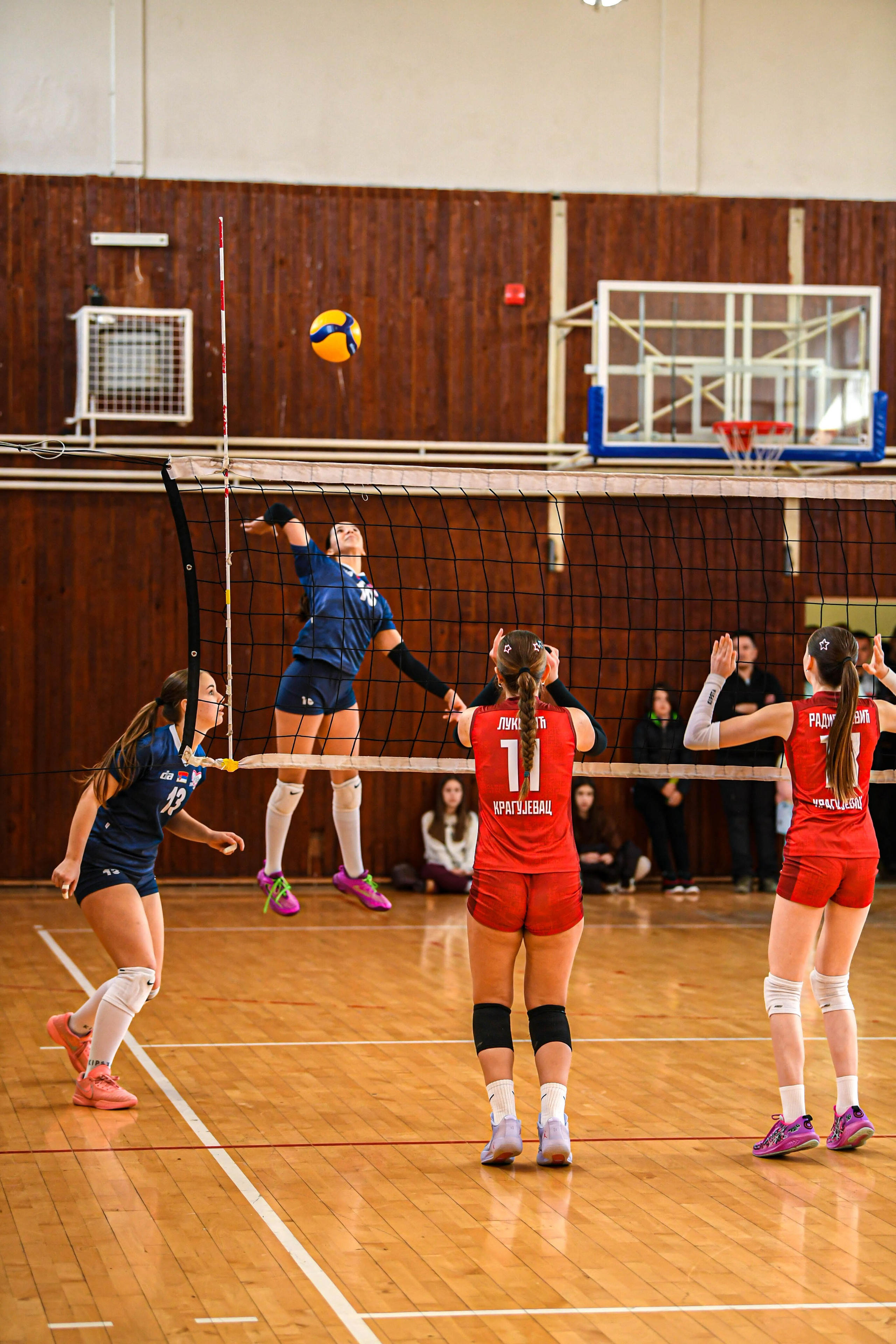 Odbojka 22.03.  Radnicki KG — BlockVolley JAG. Foto Simic Jagodina