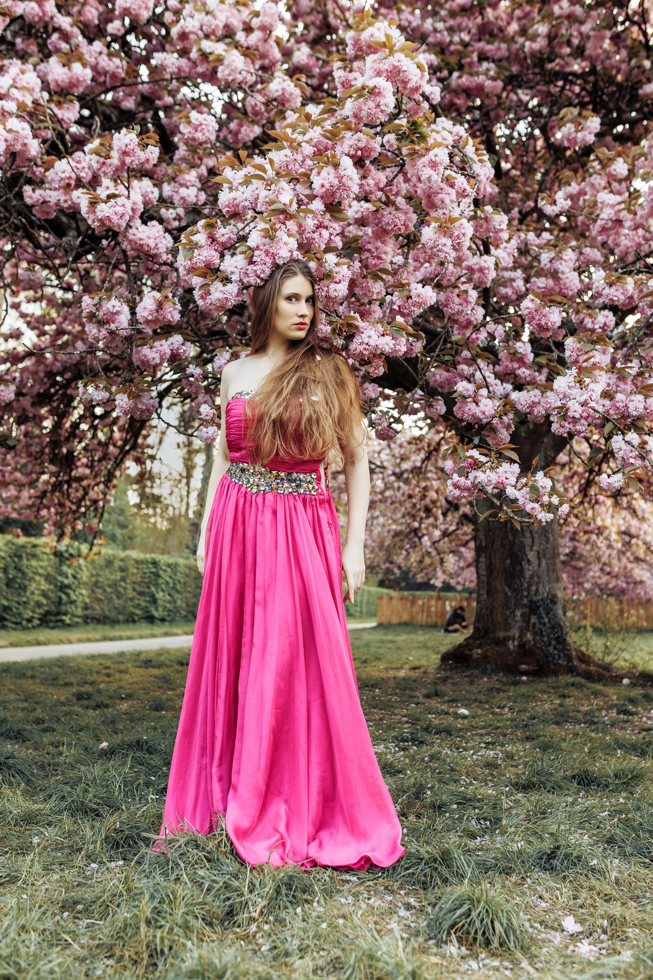 Анастасия. Съемка в цветении