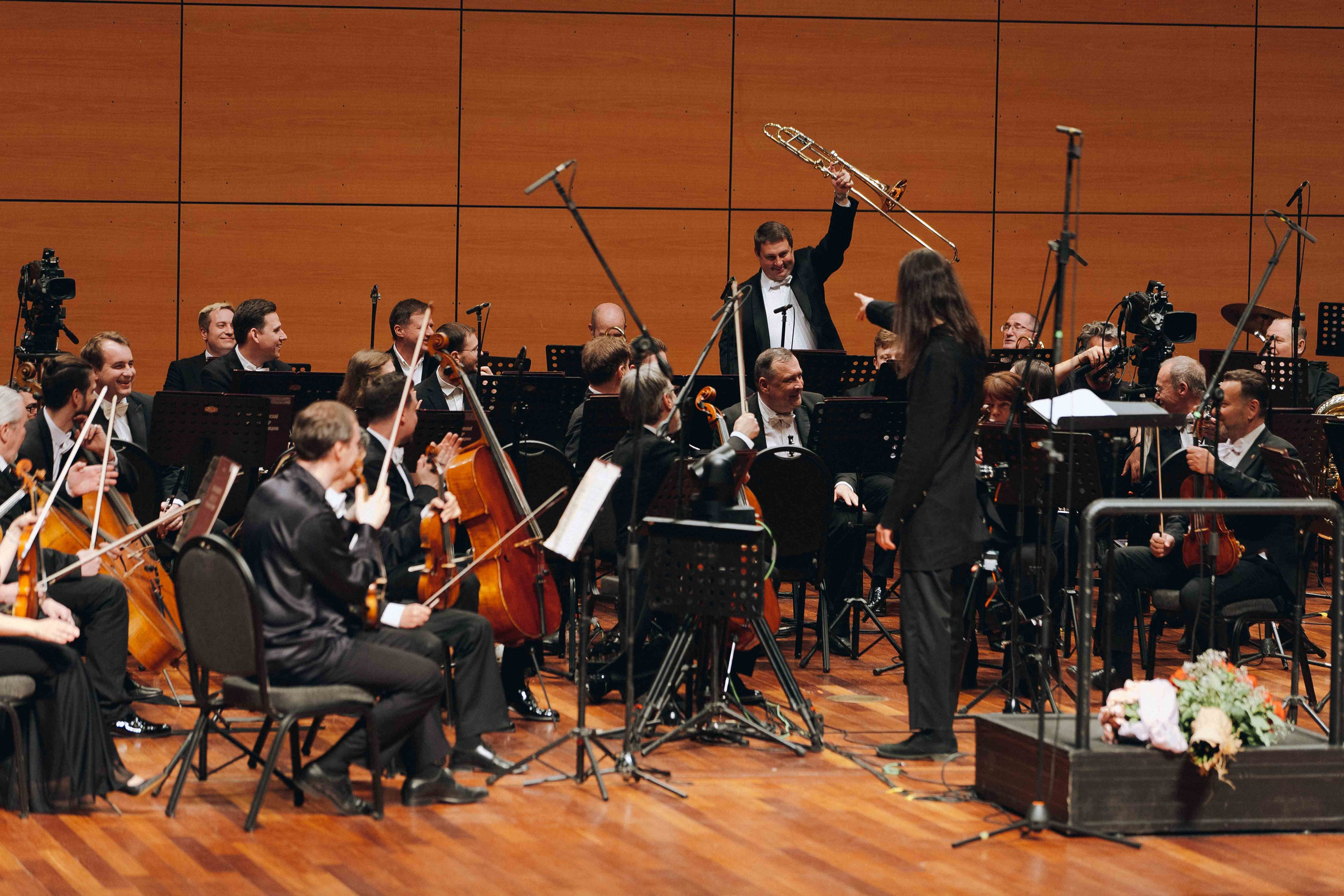 The Tchaikovsky Academic Grand Symphony Orchestra in Istanbul. Wedding&Event photographer Ismail Rzayev in Baku
