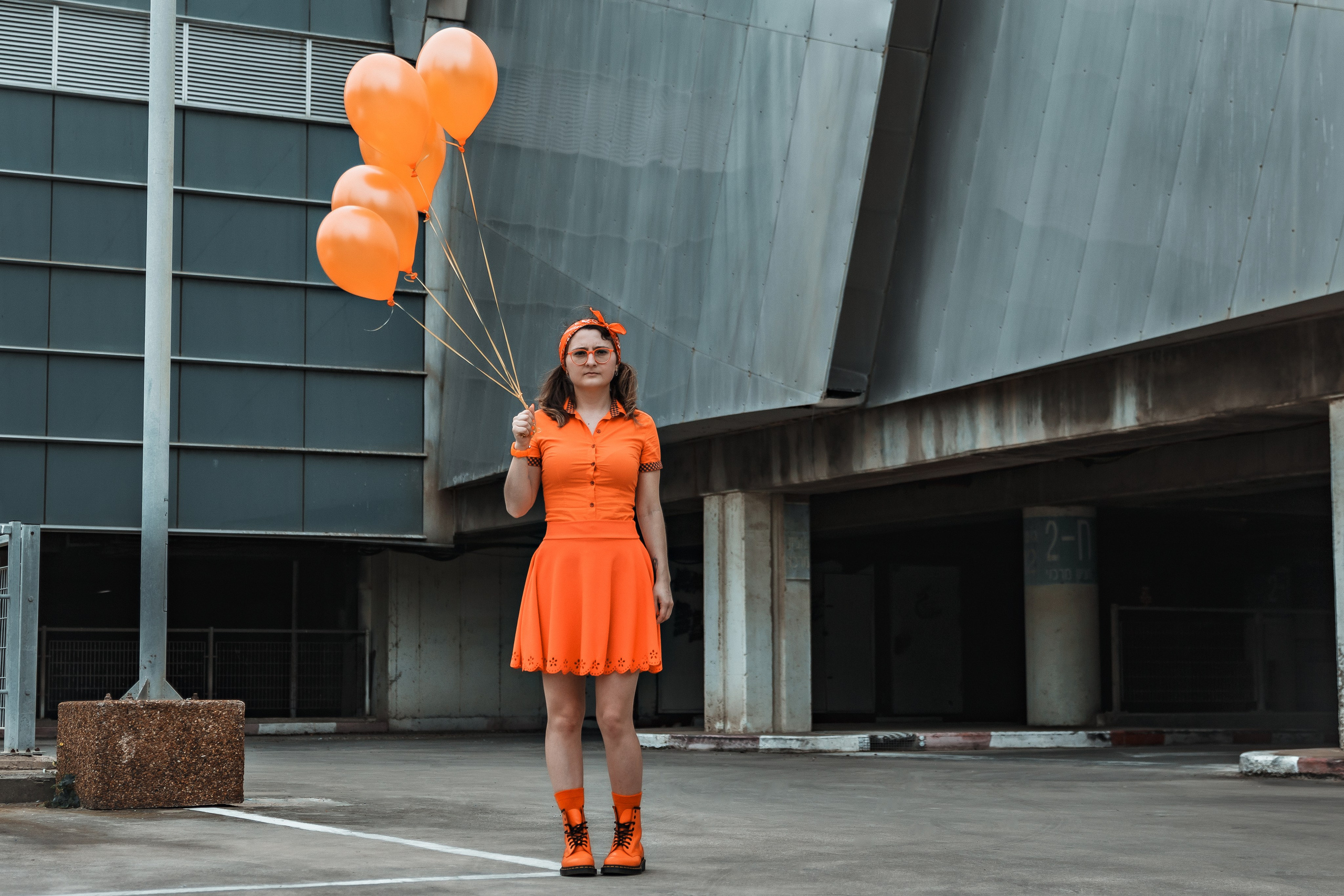 Sonya' Orange World. Kseny Kolesnik Photography