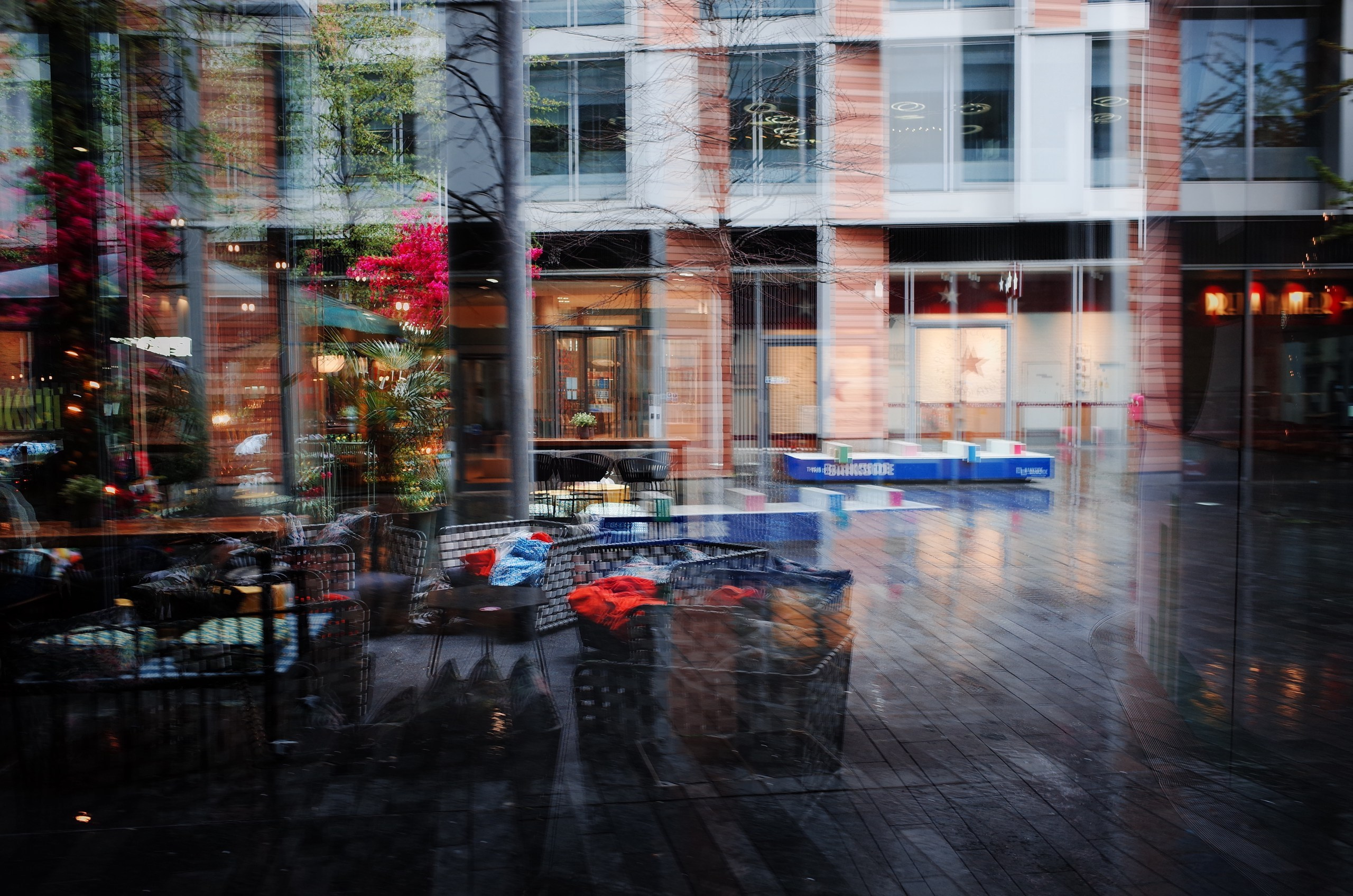 English (not yet summer) rain. Victoria Dini. Art photography in London / Folkestone, UK