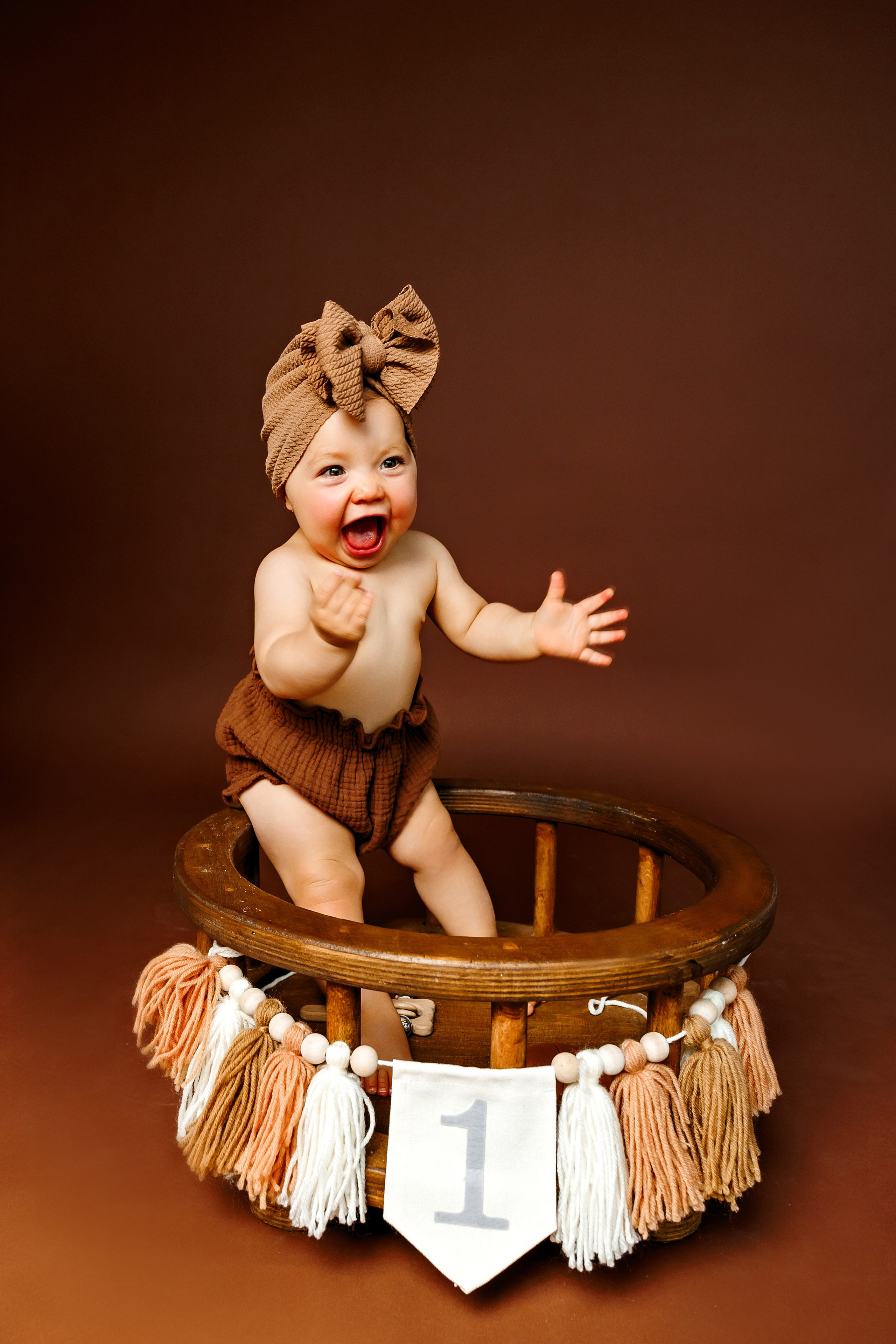 Фотосесия за първа годинка. Фотограф Ирина Йотова