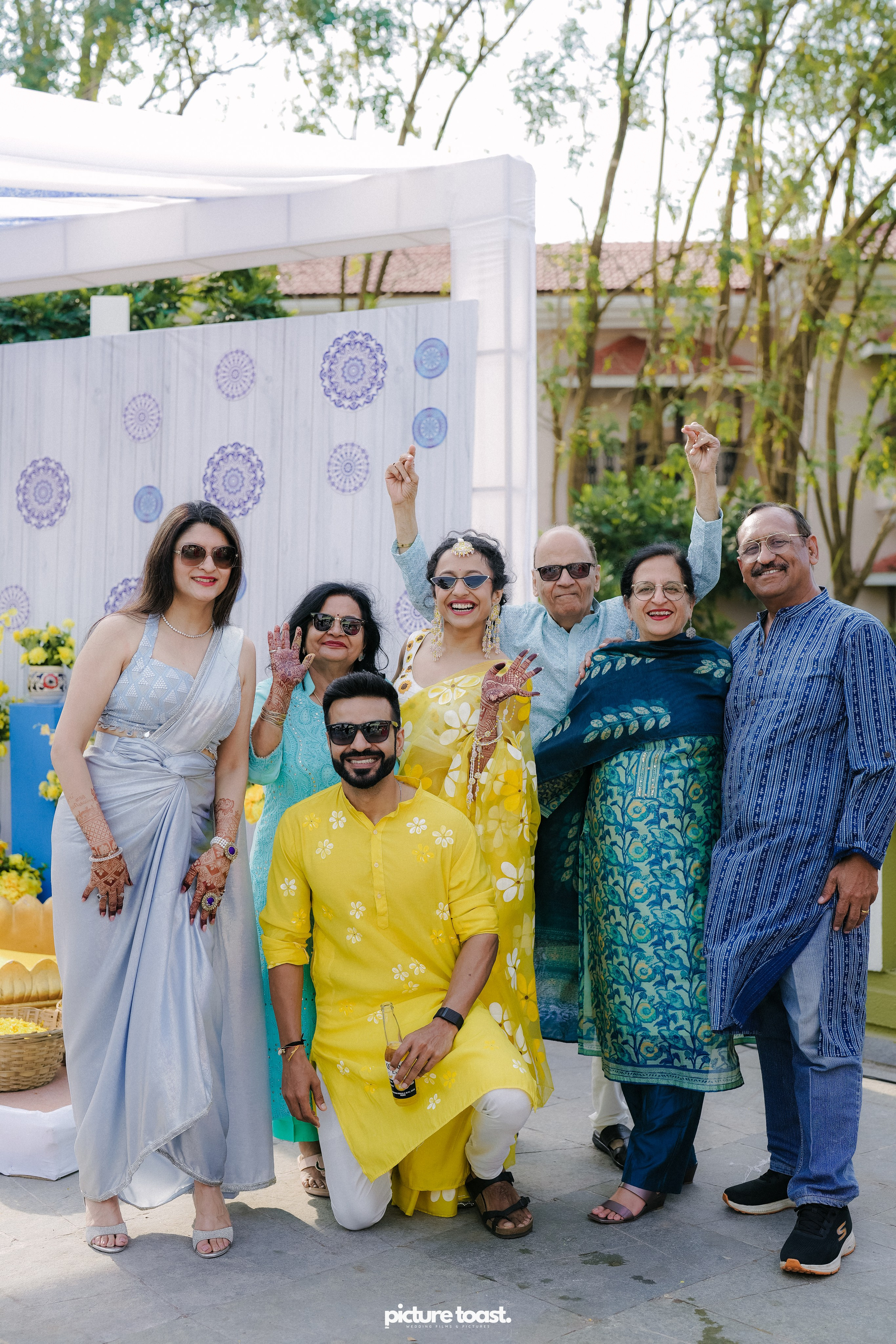 Haldi Hues Ft. Baebie & Goyal. Fine art Wedding Photographers in India & Canada