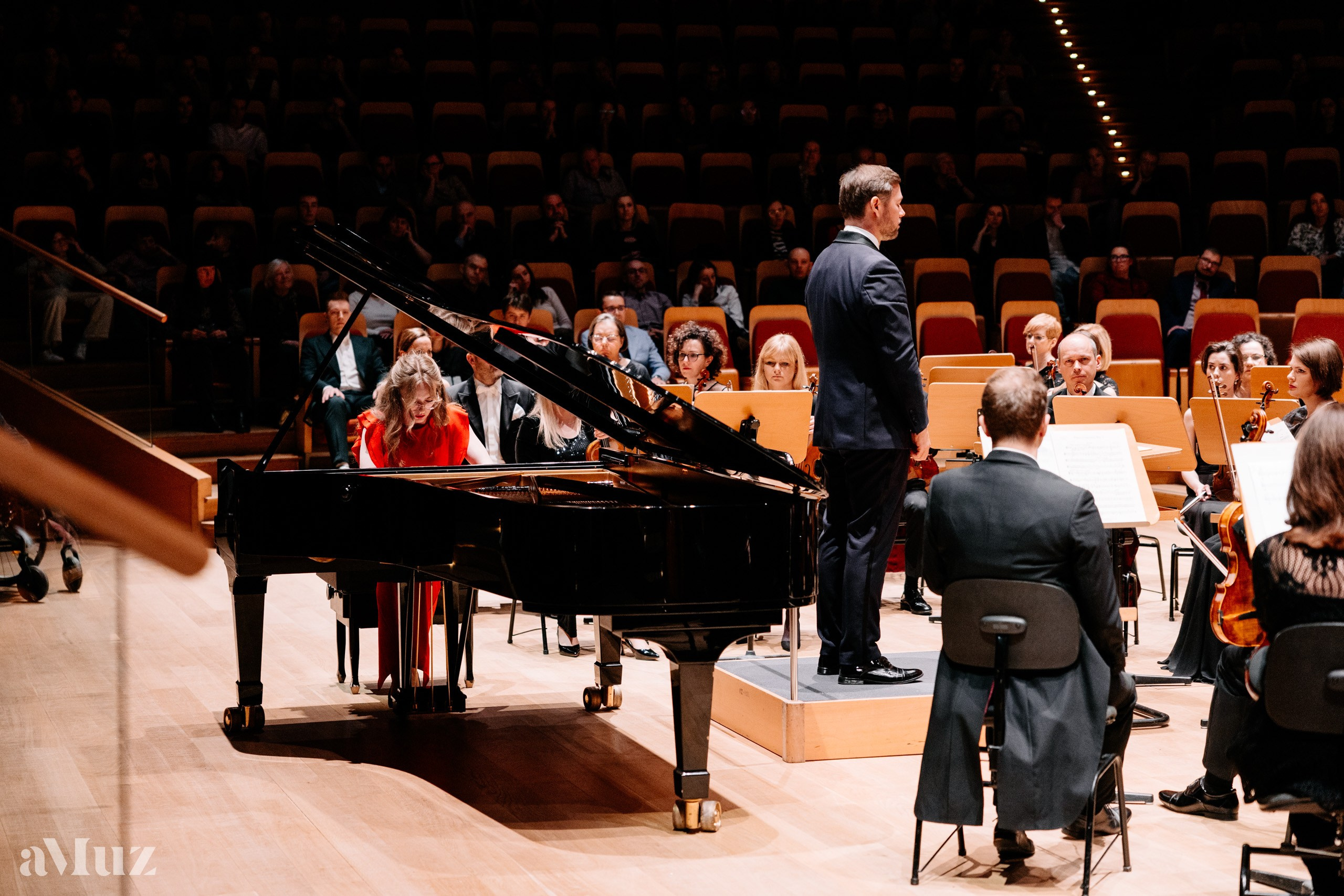 Koncert dyplomantów aMuz w Polskiej Filharmonii Bałtyckiej. Fotograf Ślubny Warszawa - Sesje Biznesowe Rodzinne Eventy