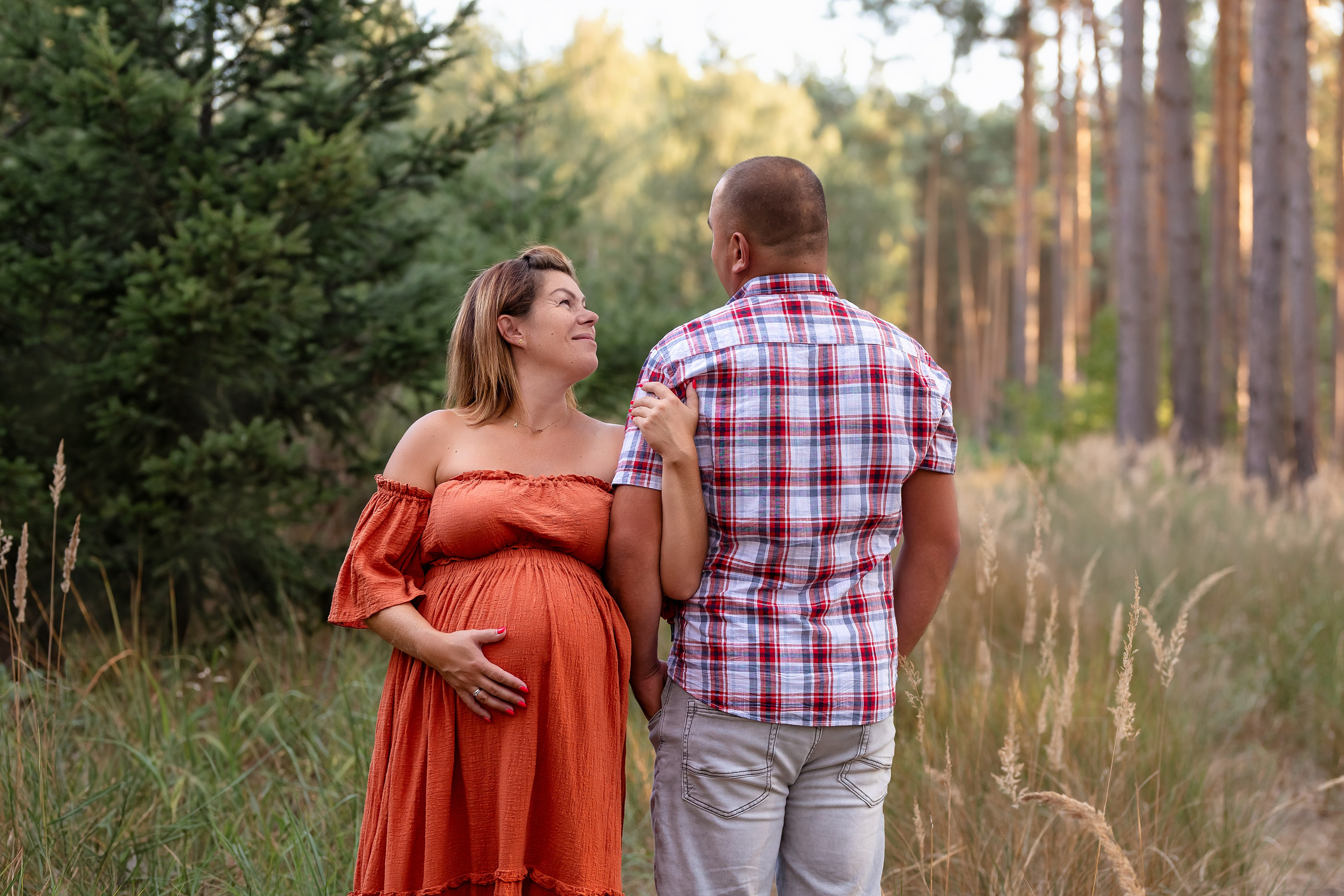 Babybauch-Shooting. Kinder- und Familienfotograf in  Sachsen-Anhalt Svetlana Glassl