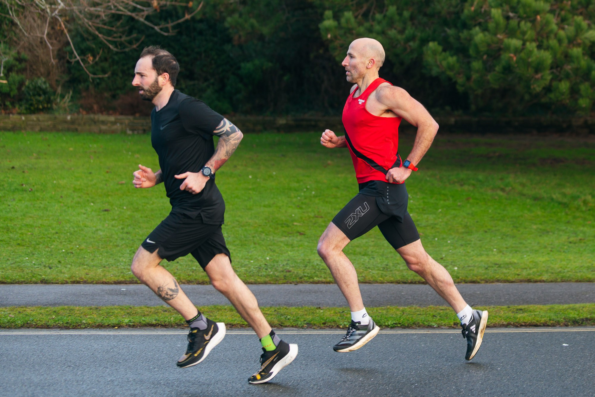 2026.01.17 Wimborne Athletic Club at Poole Parkrun. Alexander Kabanov Photographer