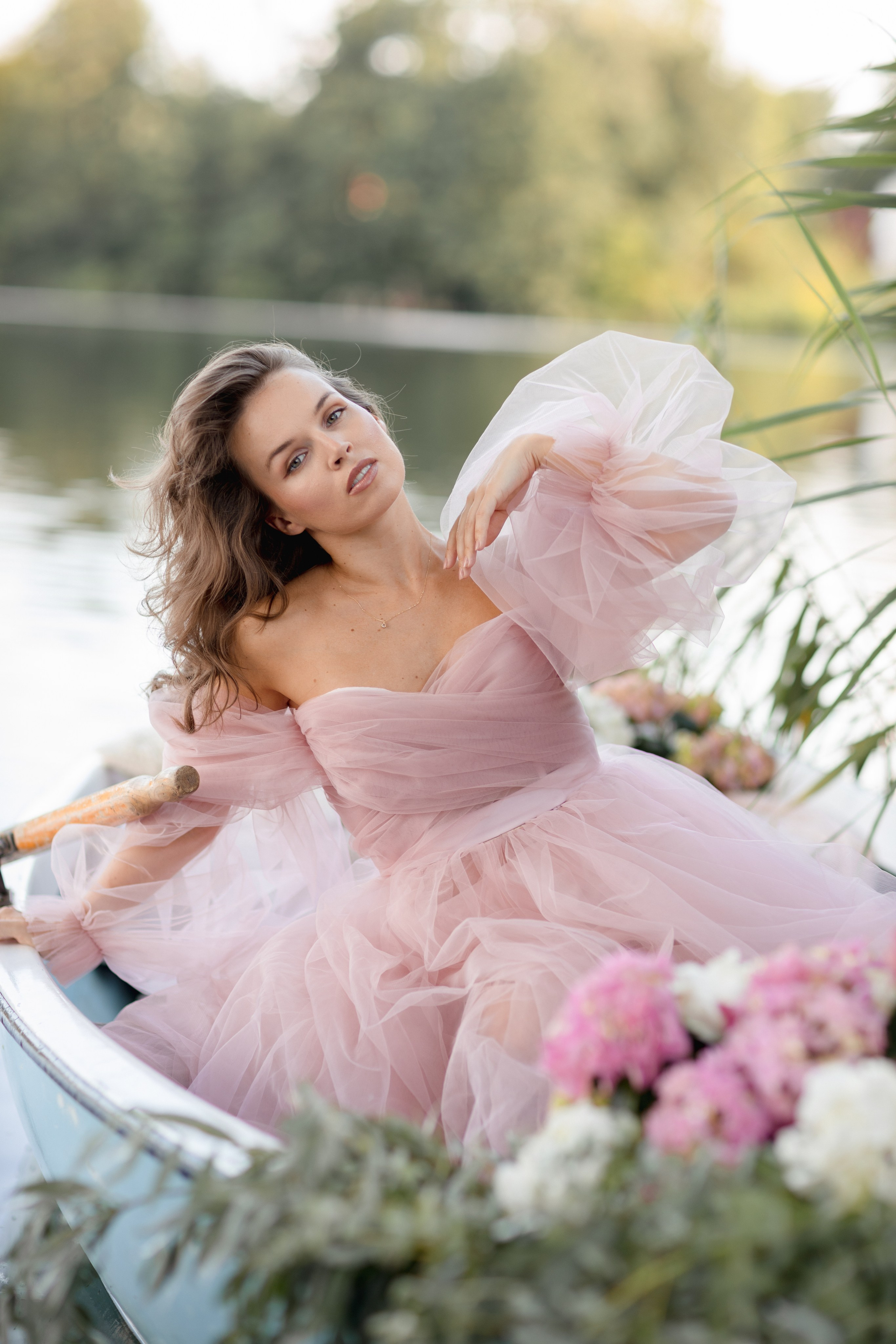 Das Boot mit Blumen. Hochzeitsfotograf München Taufe Familienfotograf Tanja Mauke