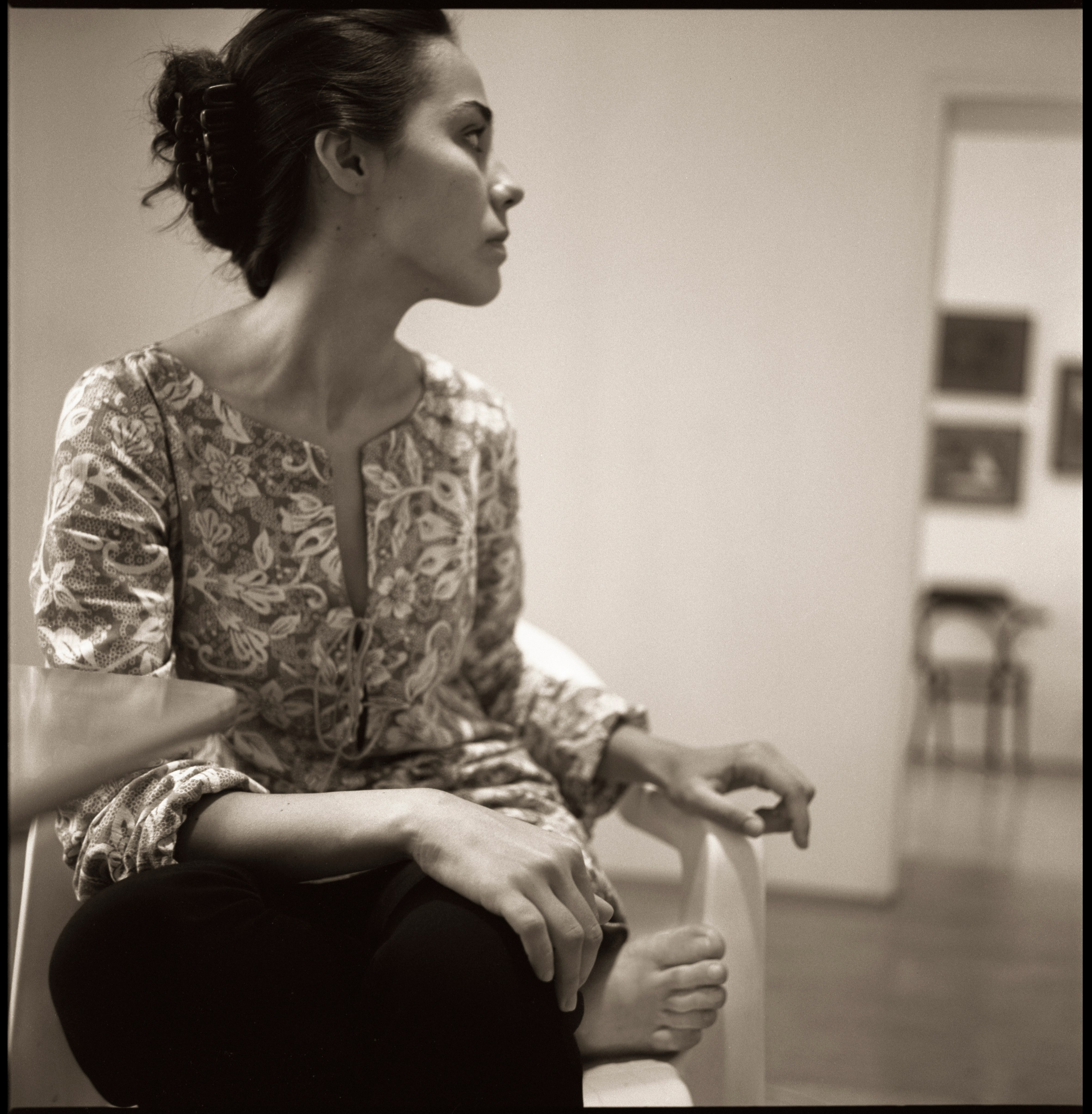 Tahmina, photographer. Baku, 2005