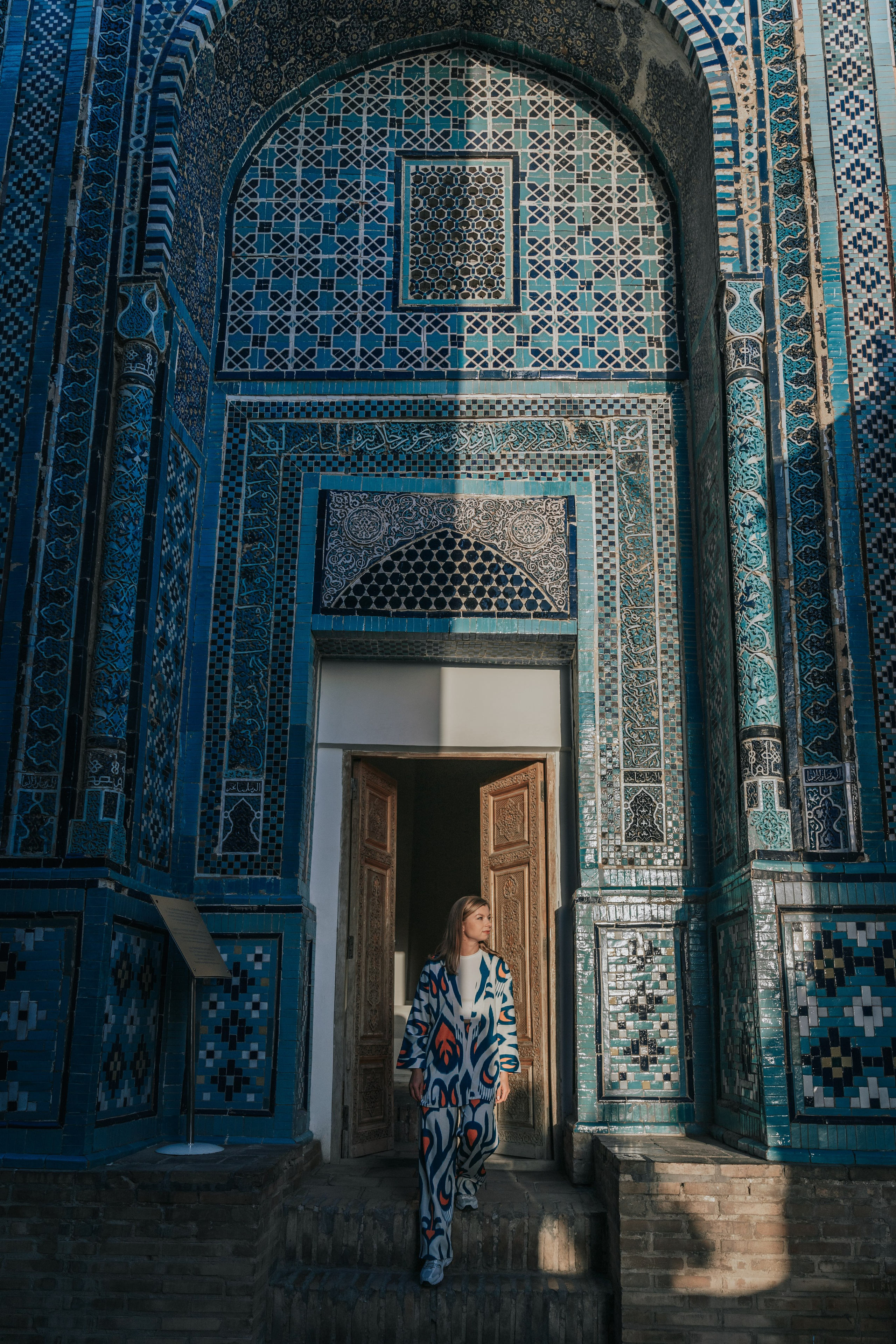 Shah-i-Zinda. Photographer in Uzbekistan and Samarkand Djasur Marupov