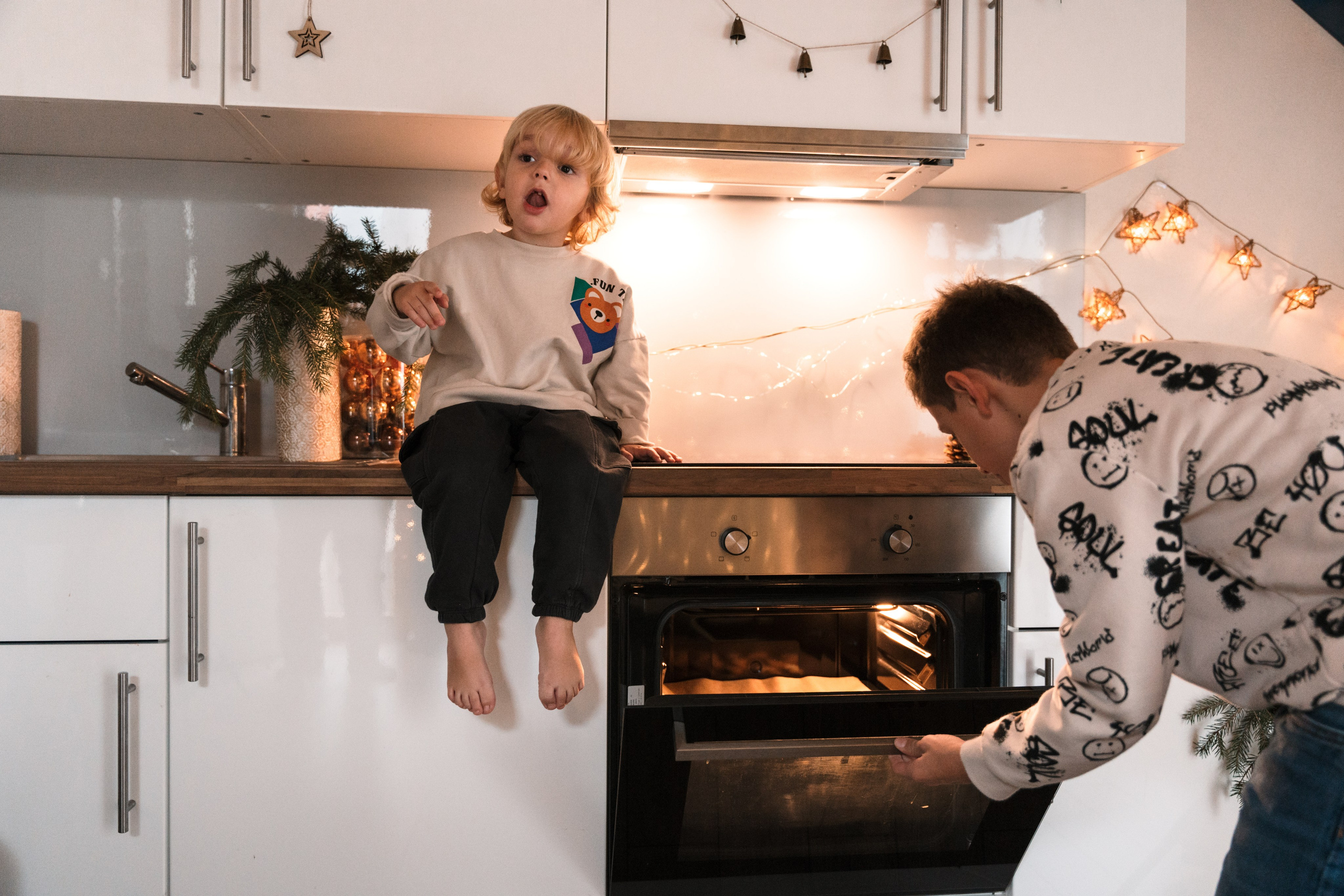 Christmas Studio Photoshoot. Elena Seewald