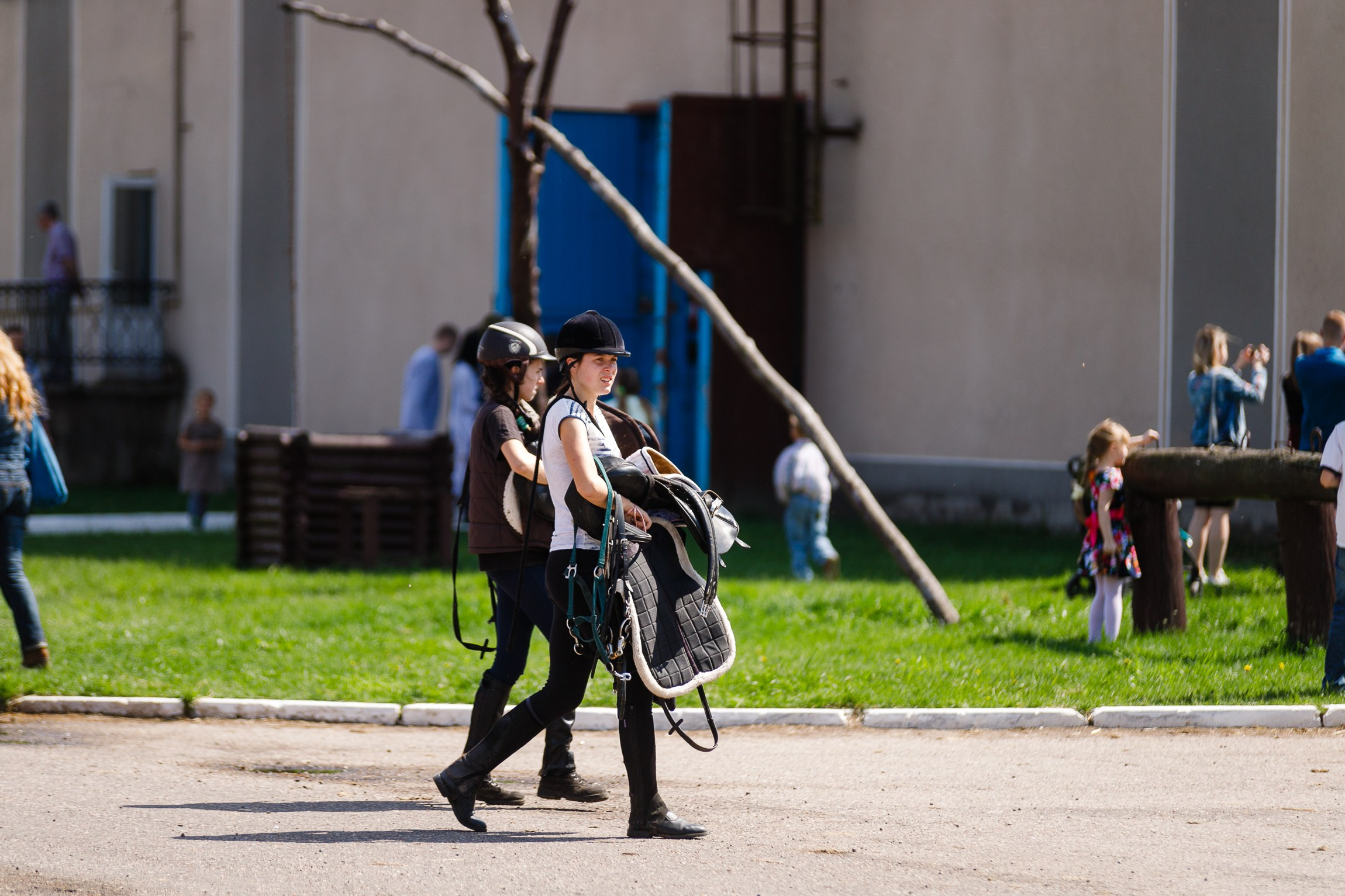 Horse winter games. Kaja | fotograf we Wrocławiu | ludzie i psy
