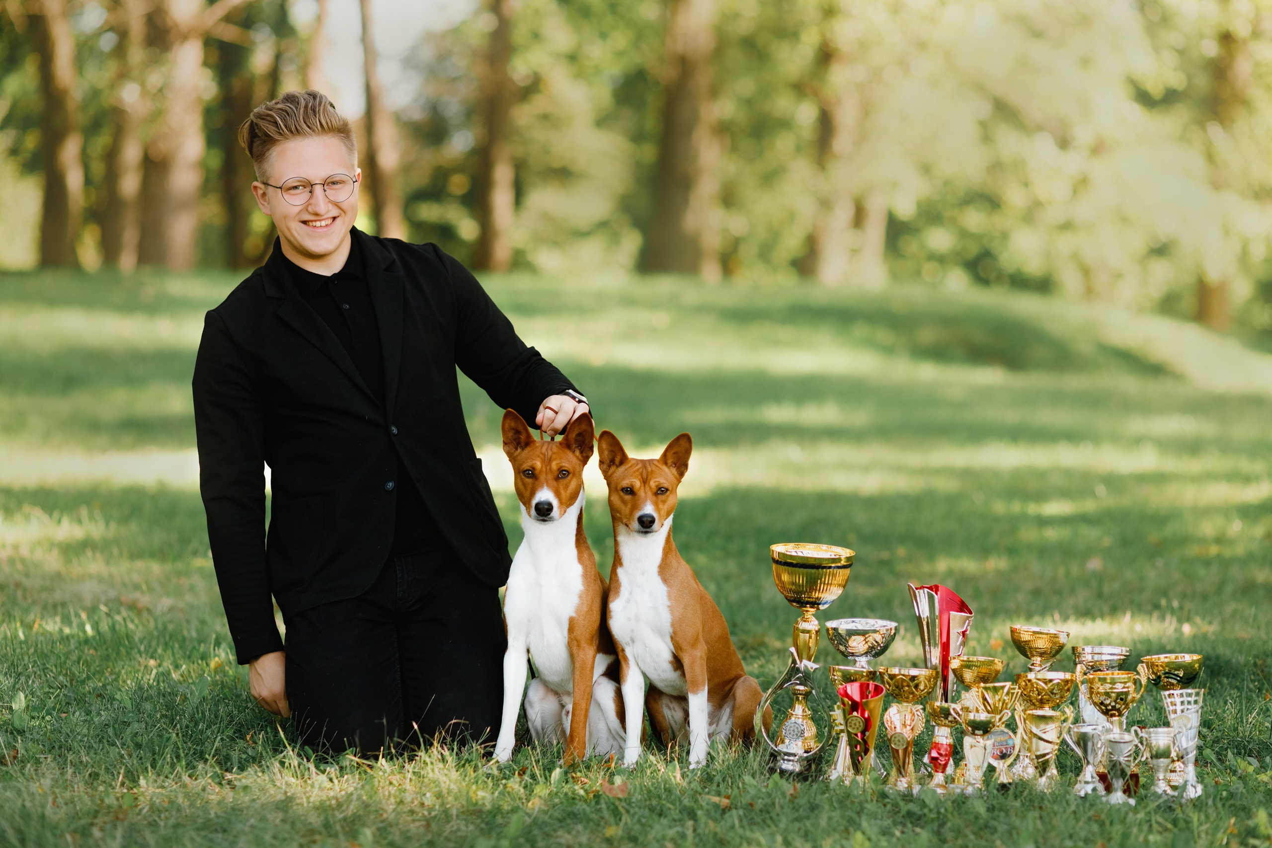 Summer photo day for dog handler. Kaja | fotograf we Wrocławiu | ludzie i psy