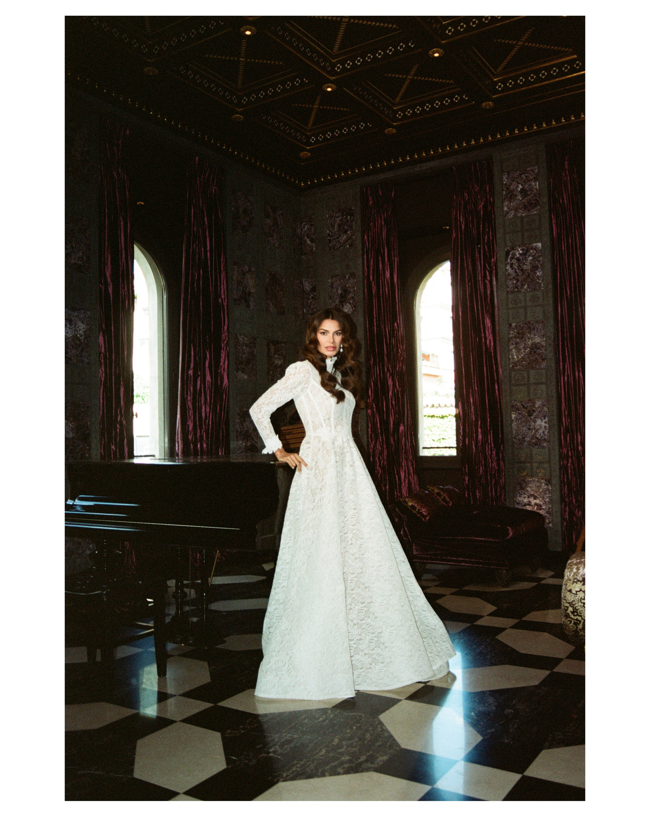 Celebrate love in the heart of Rome with a stunning wedding photoshoot at Villa Clara. Shot on Kodak Portra 400 film