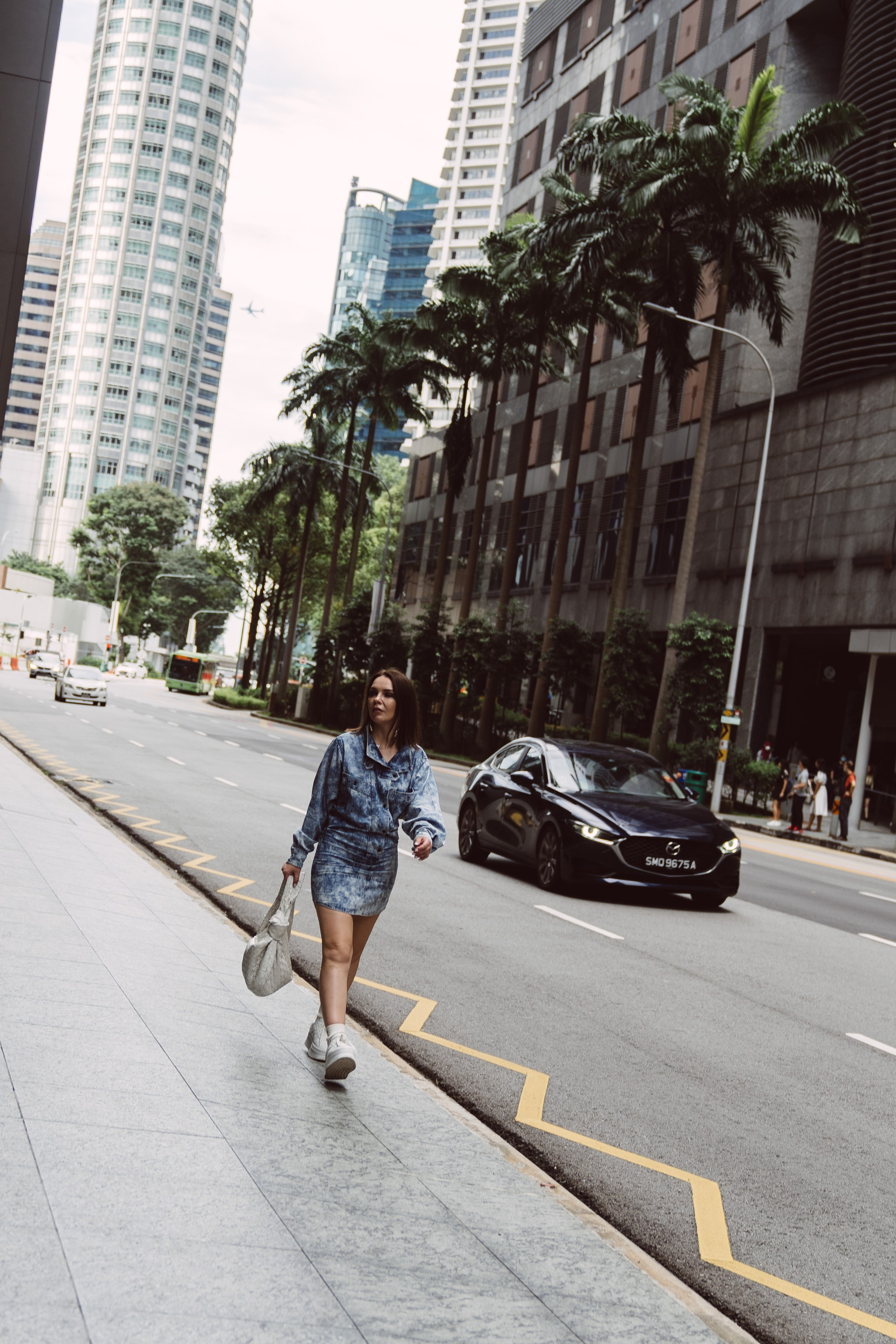 Portrait. Dasha in Singapore