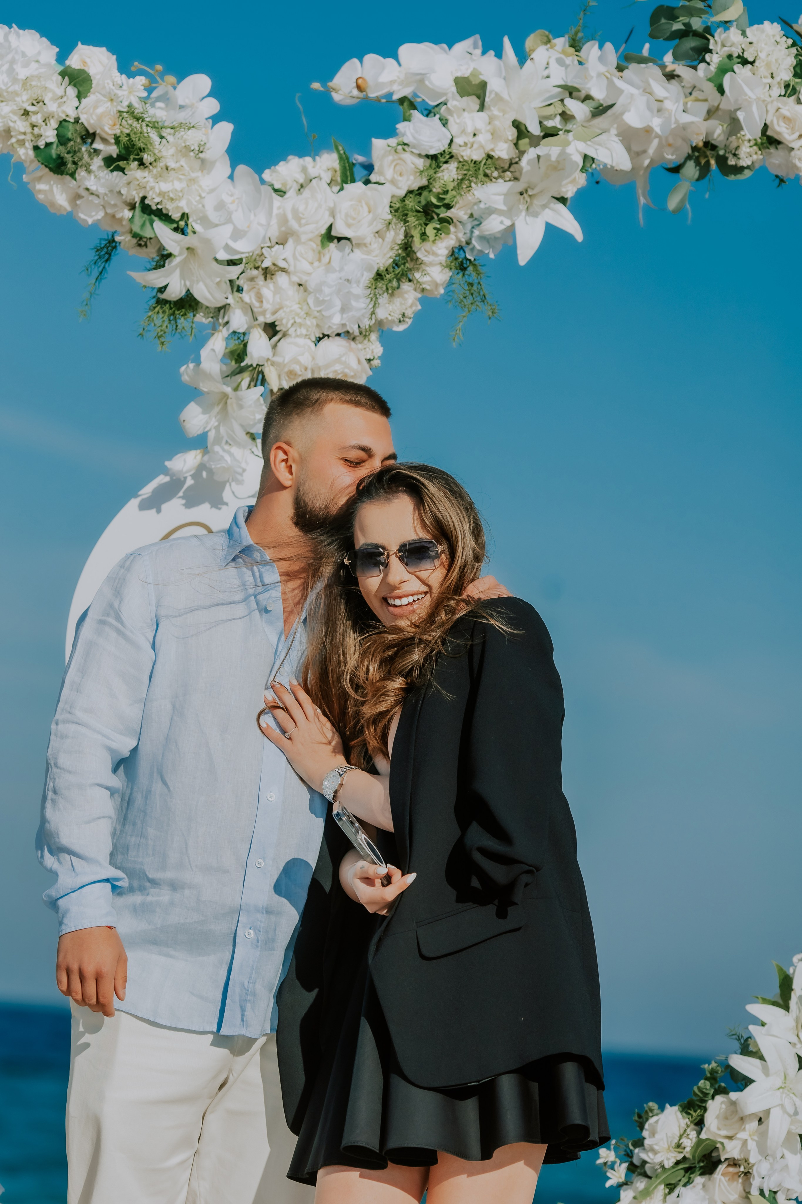 Годеж на плажа. Фотограф Ирина Йотова