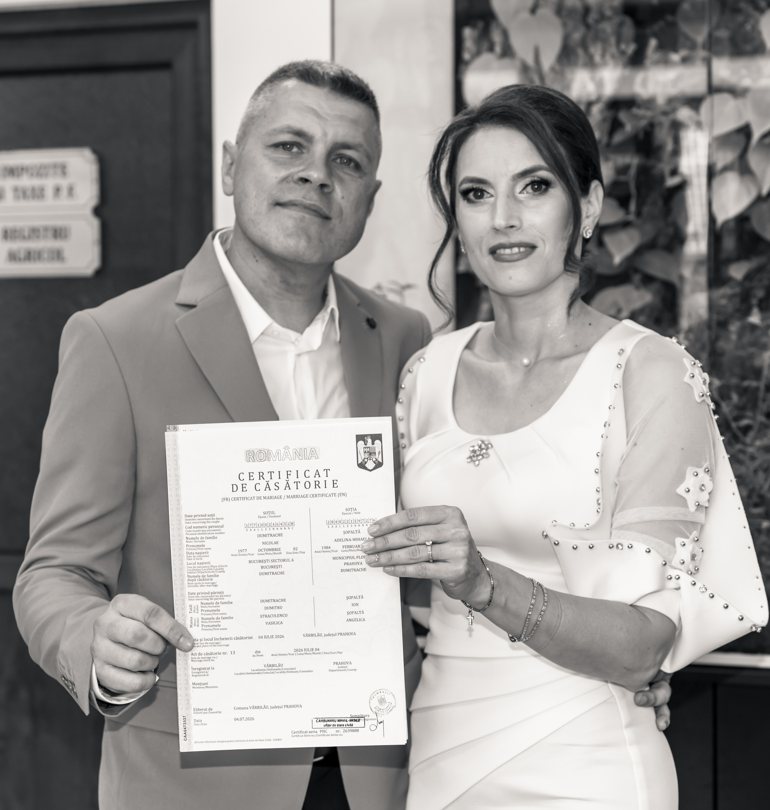 Cununie Civilă Adelina & Nick. Mihai Alexandra Events