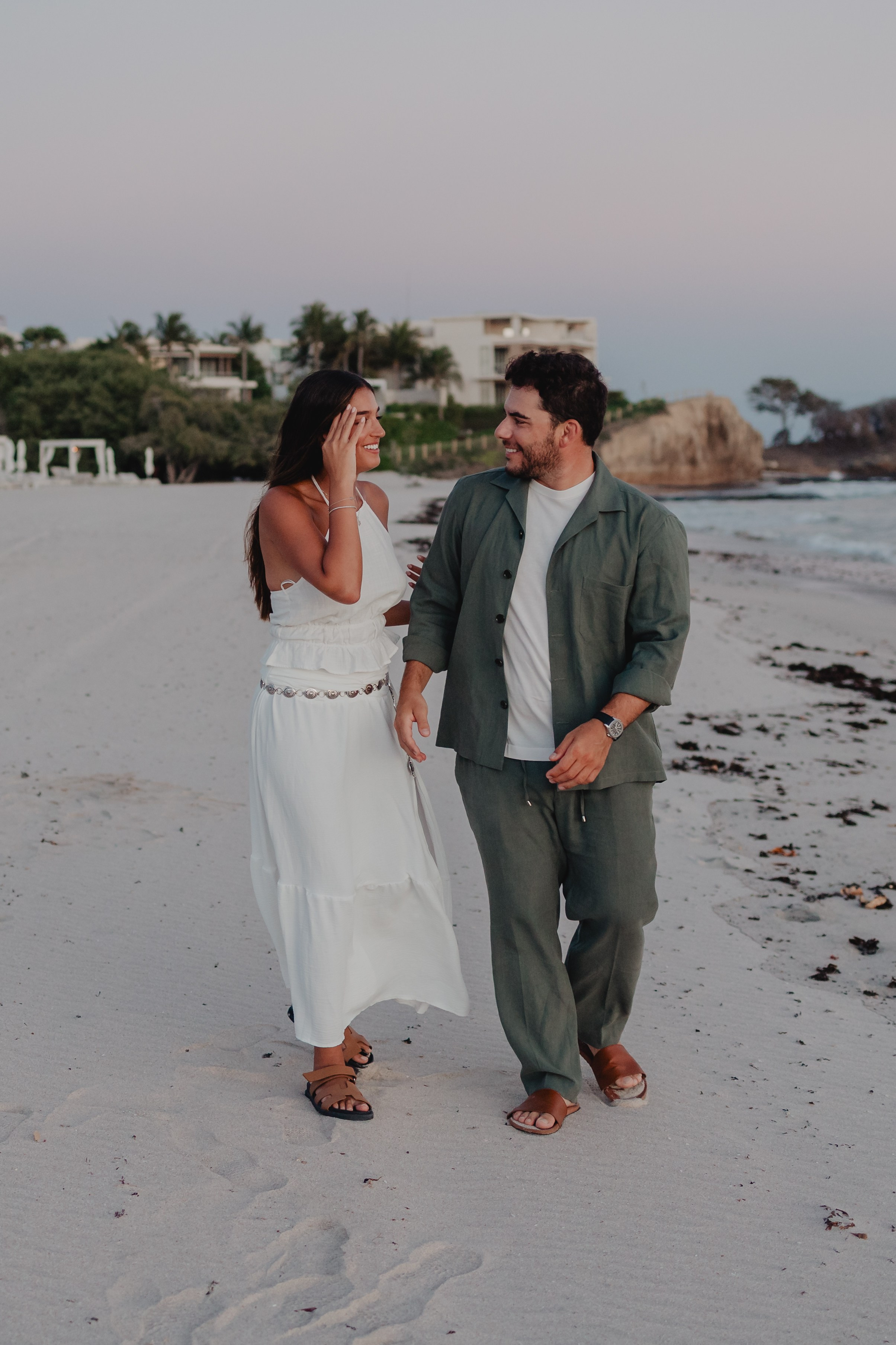 Punta Mita Engagement Session: Love Framed by the Pacific