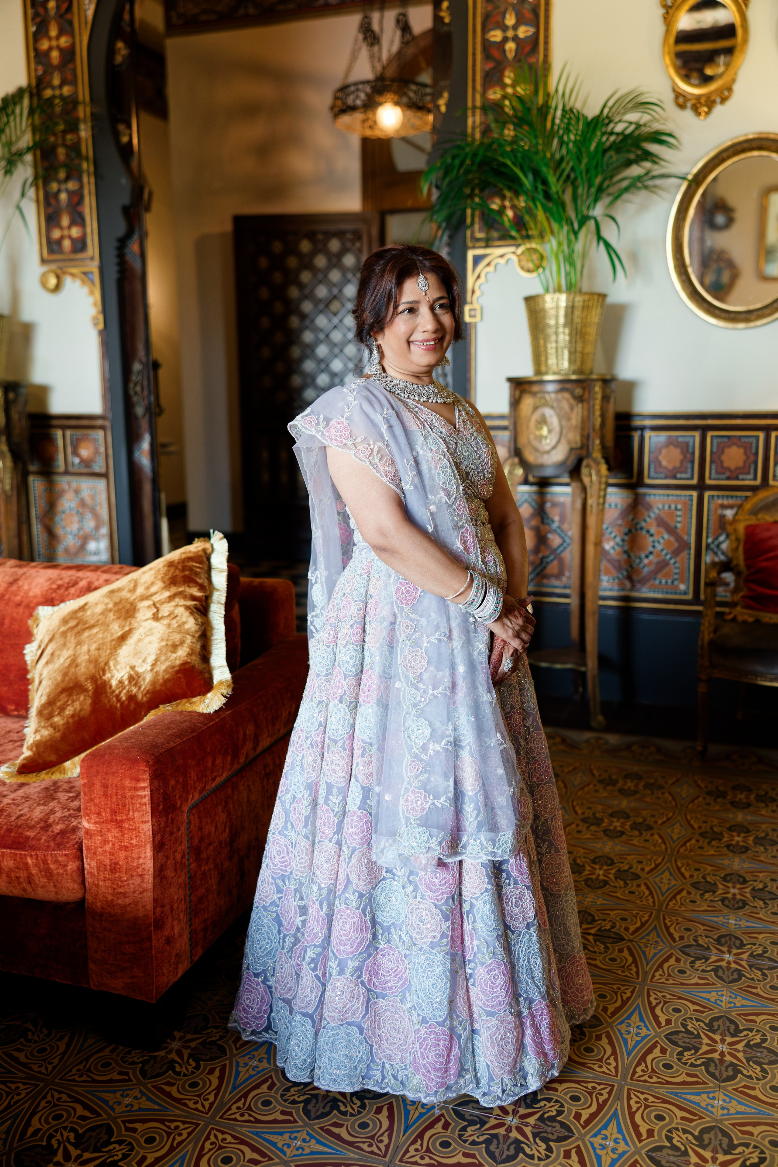 Indian wedding at Gran Villa Rosa, Barcelona