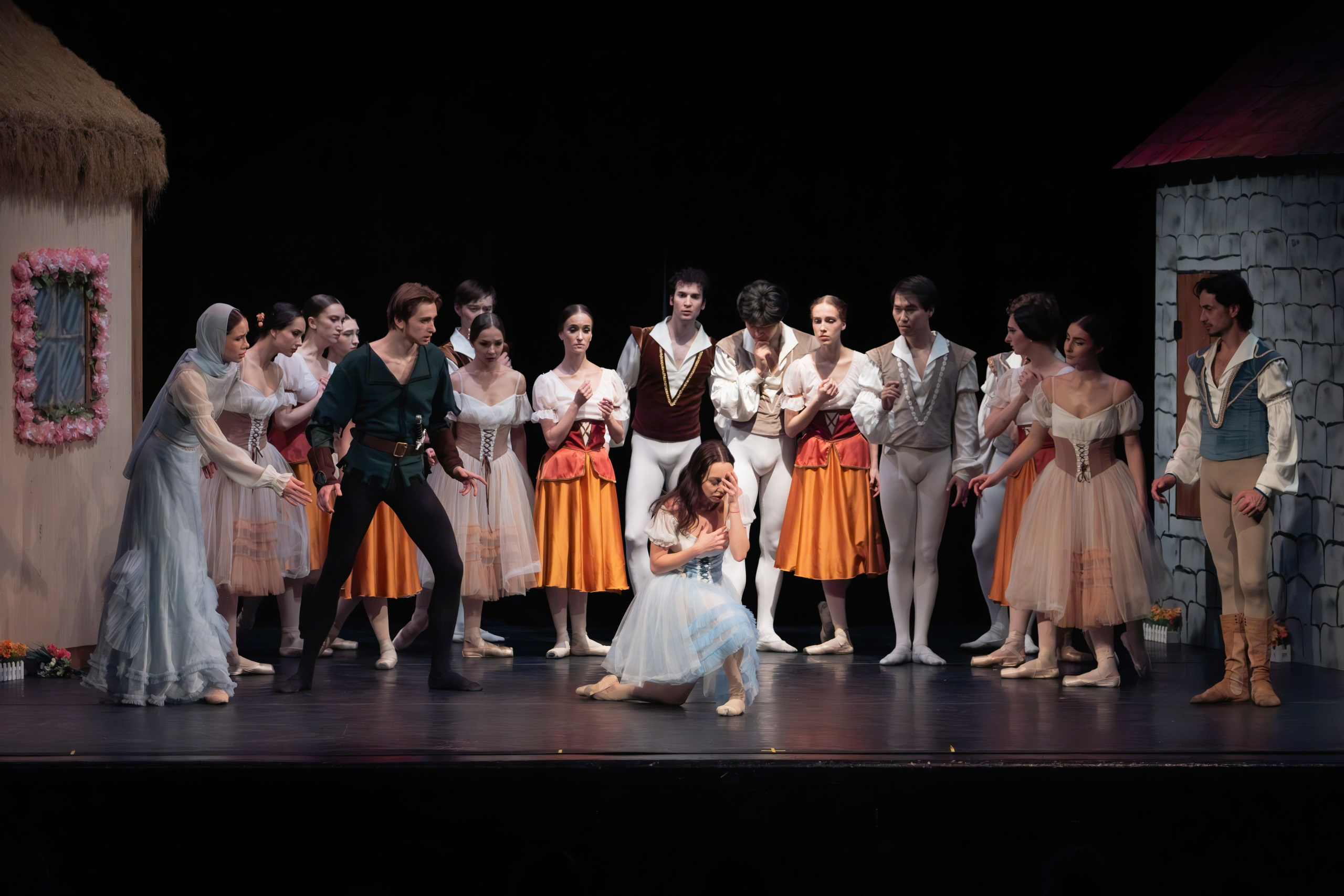 Grand Kyiv Ballet / Giselle. Reportage concert portrait photography in the San Francisco Bay Area