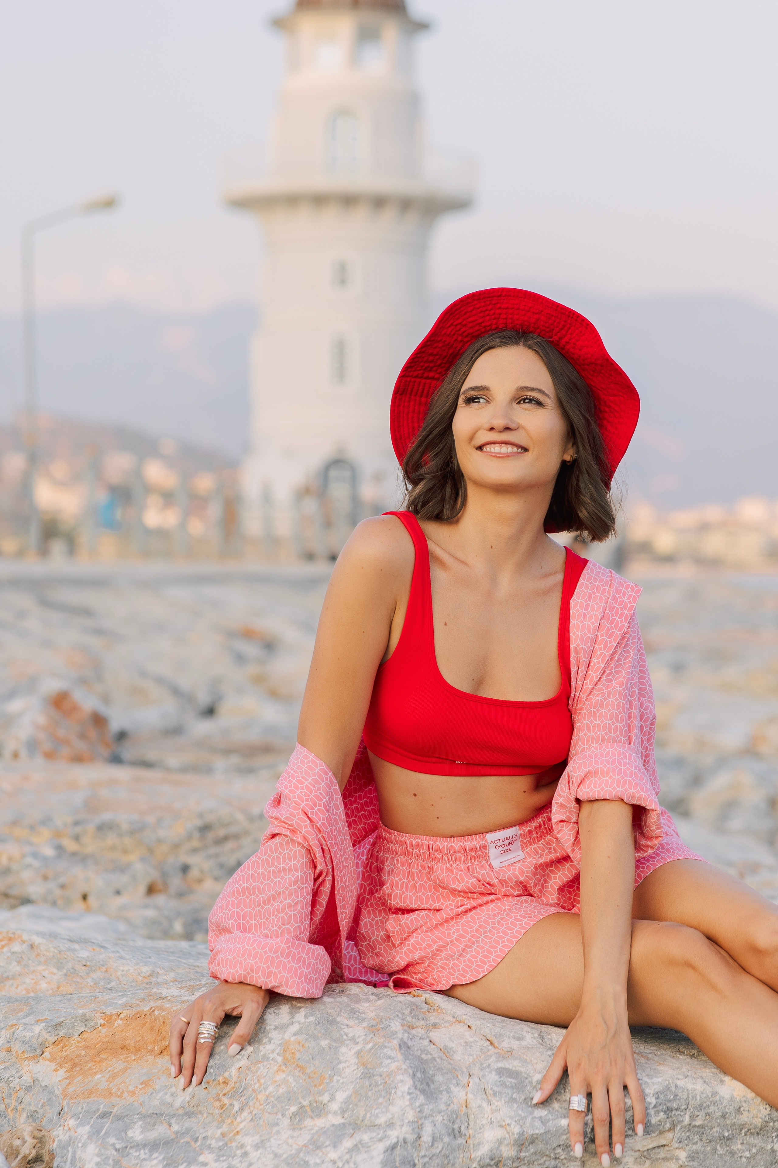 Individual photo session in the streets and port of Alanya. Professional Photographer in Alanya, Side, Belek, Antalya. Turkiye